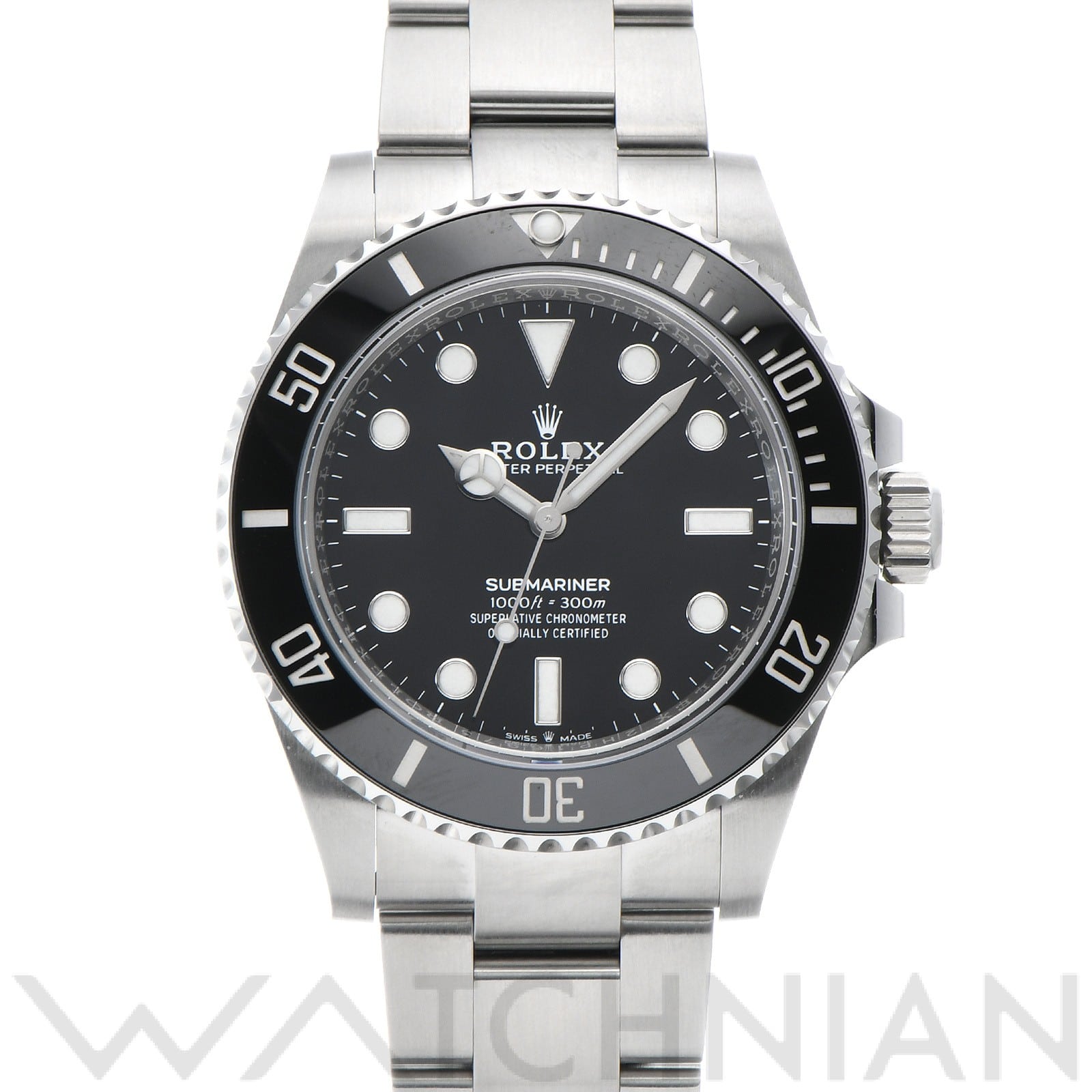 ロレックス サブマリーナ 124060 ブラック メンズ 時計 【中古】【wristwatch】