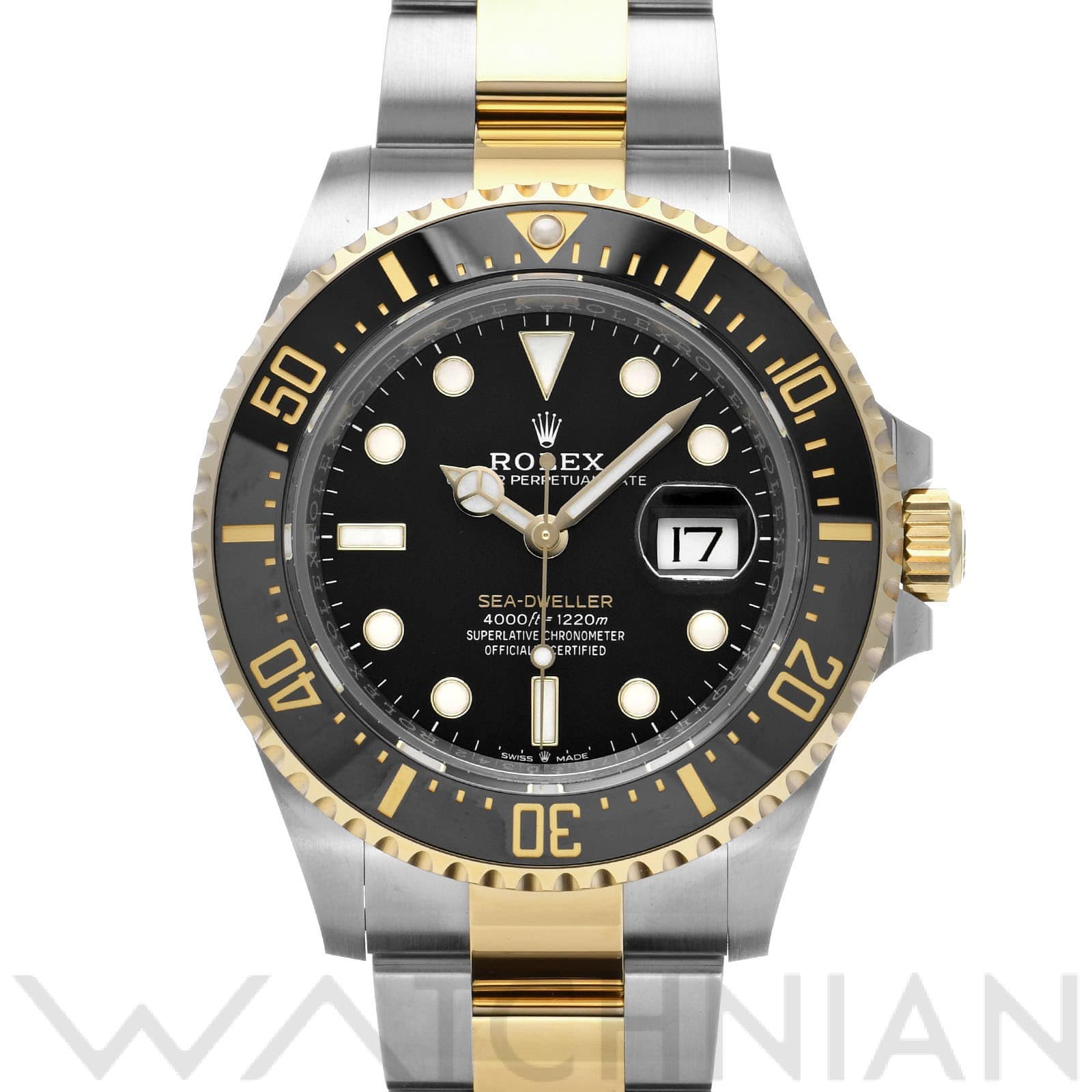 ロレックス シードゥエラー 126603 ブラック メンズ 時計 【中古】【wristwatch】