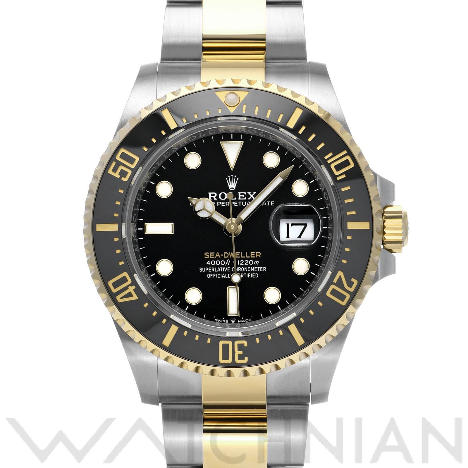 ロレックス シードゥエラー 126603 ブラック メンズ 時計 【中古】【wristwatch】