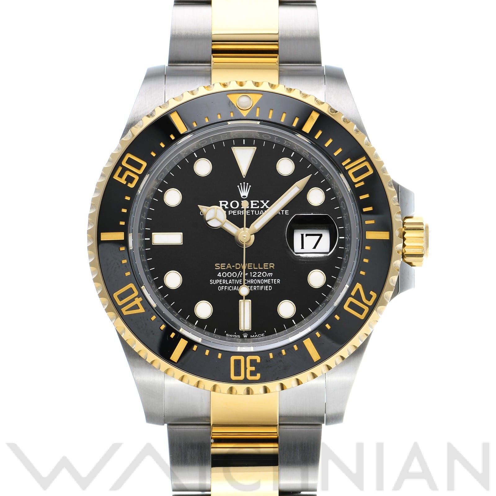 ロレックス シードゥエラー 126603 ブラック メンズ 時計 【中古】【wristwatch】