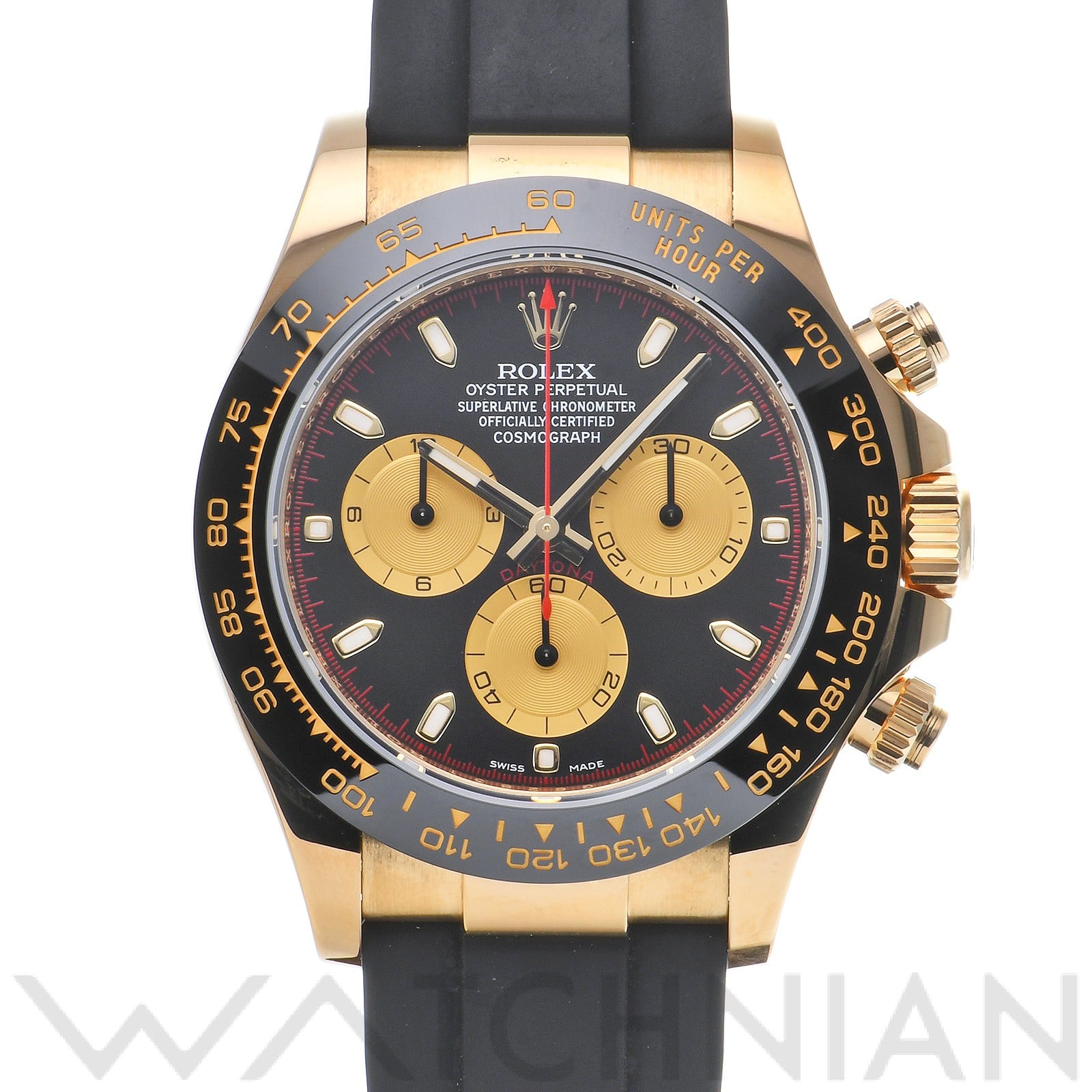 ロレックス コスモグラフ デイトナ 116518LN ブラック/シャンパン メンズ 時計 【中古】【wristwatch】