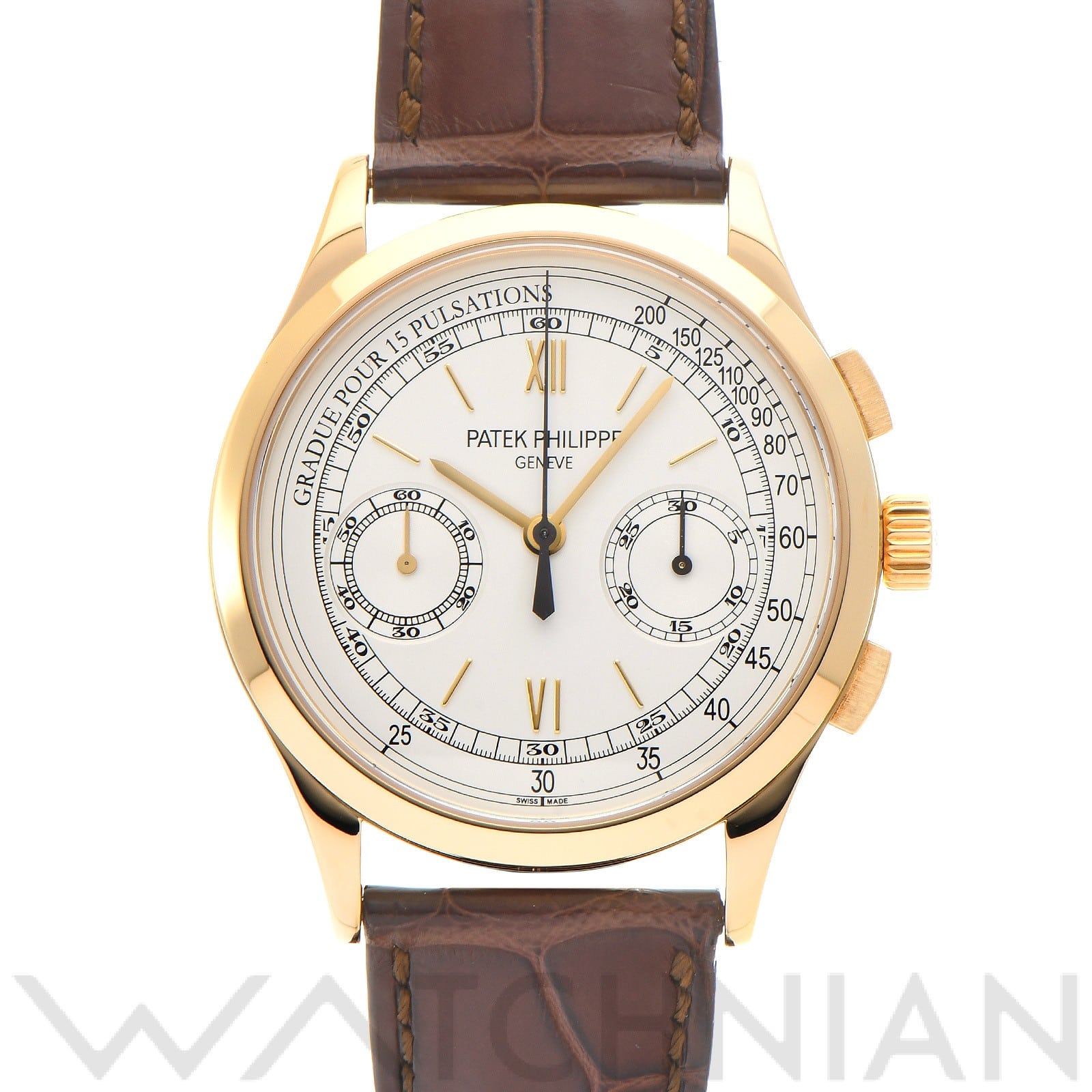 パテック フィリップ / PATEK PHILIPPE コンプリケーション クロノグラフ 5170J-001 オパーリン メンズ 時計 【中古】【wristwatch】