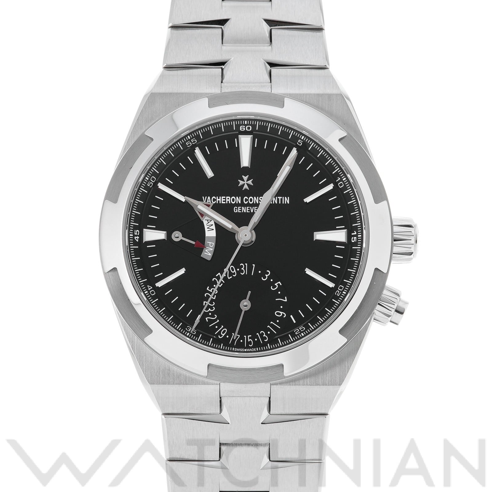 ヴァシュロン コンスタンタン / VACHERON CONSTANTIN オーバーシーズ デュアルタイム 7900V/110A-B546 ブラック メンズ 時計 【中古】【wristwatch】