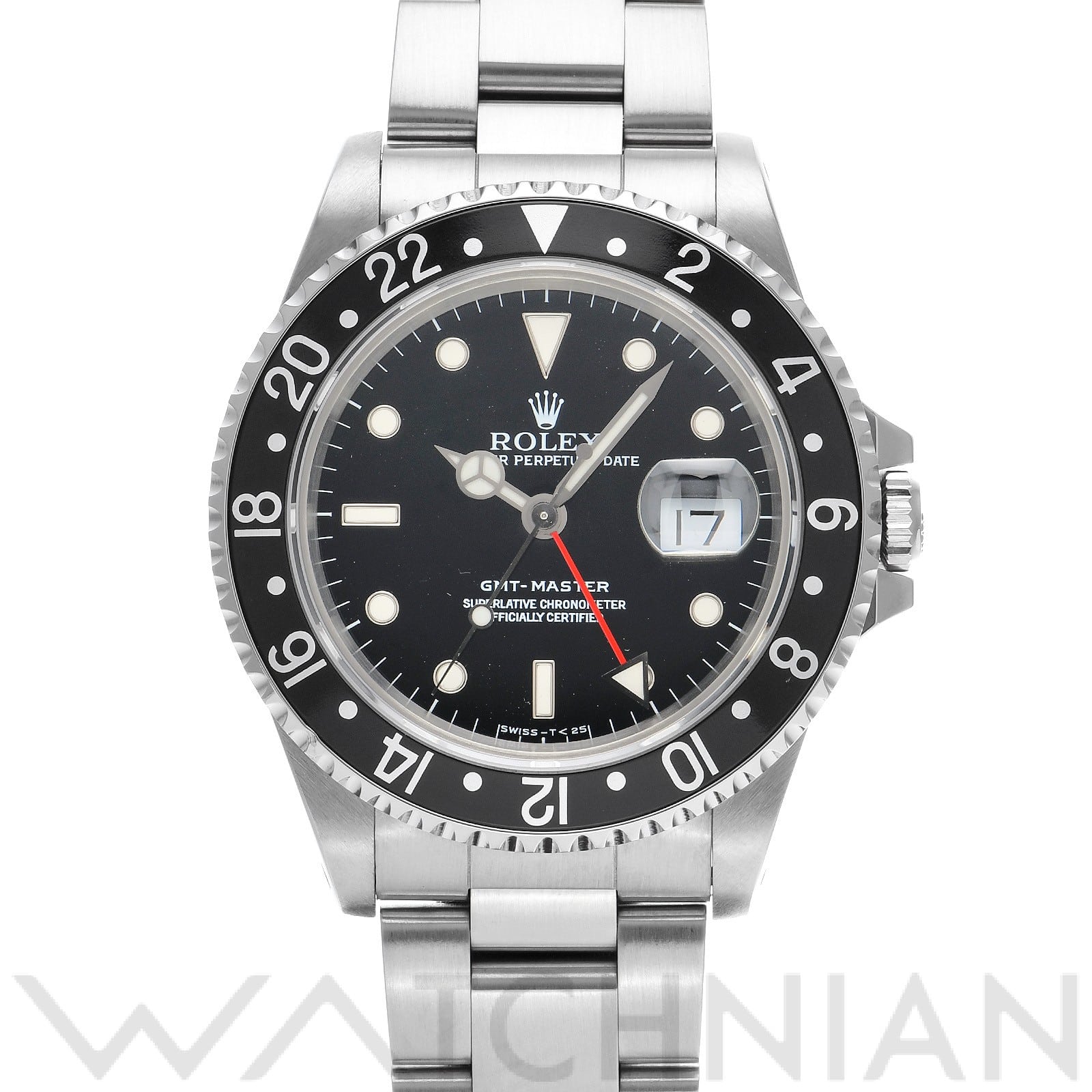 ロレックス GMTマスター 16700 ブラック メンズ 時計 【中古】【wristwatch】