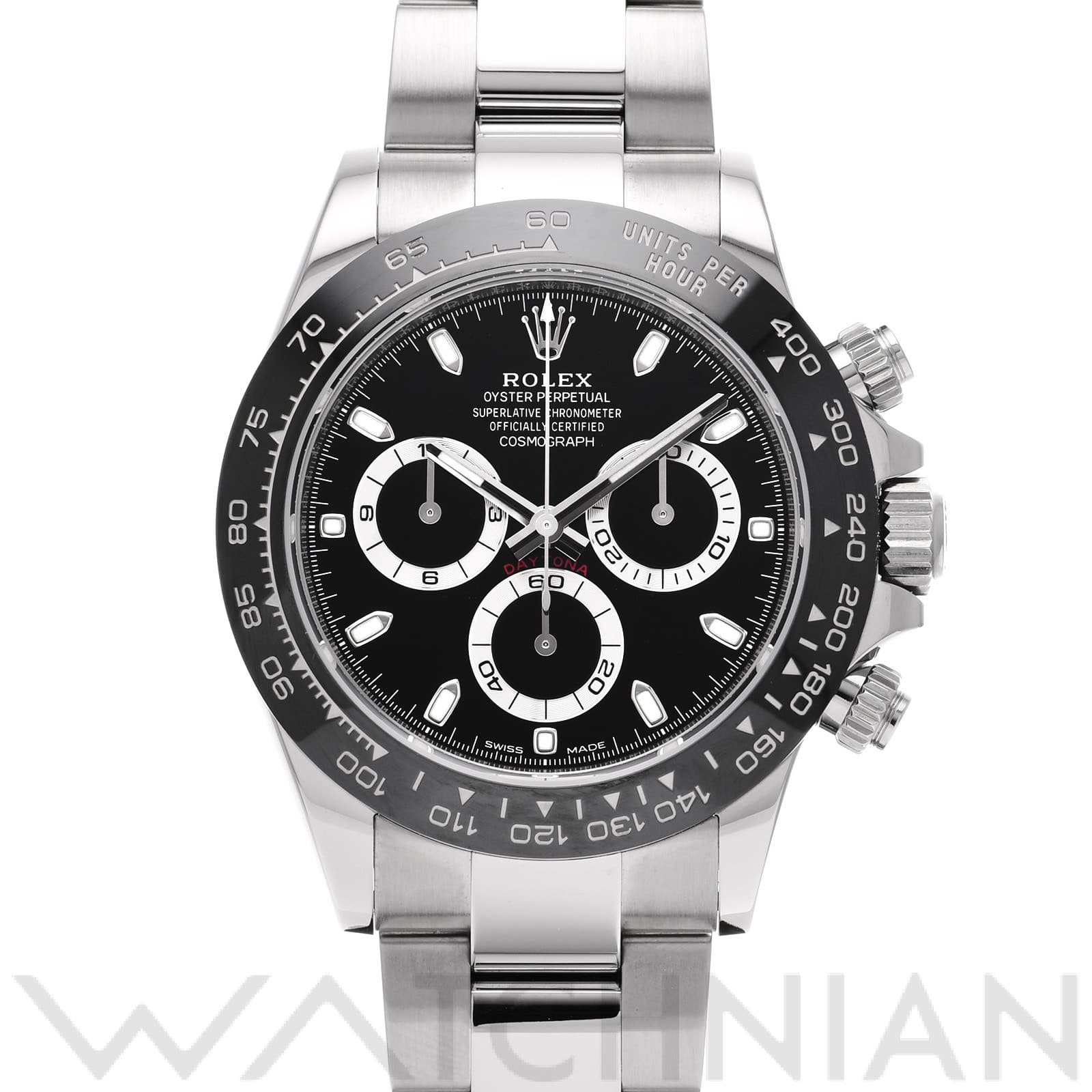 ロレックス コスモグラフ デイトナ 116500LN ブラック メンズ 時計 【中古】【wristwatch】
