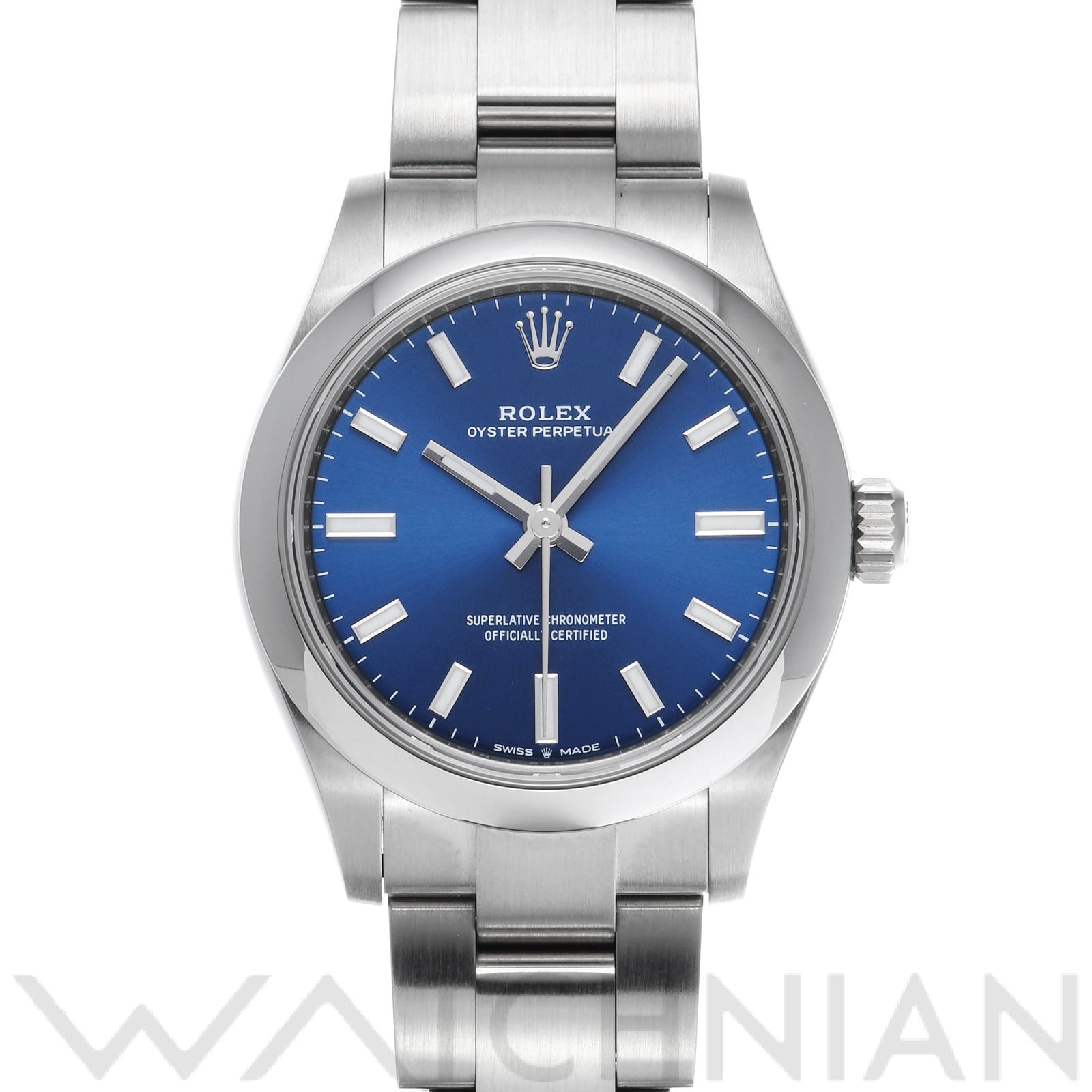 ロレックス / ROLEX オイスターパーペチュアル 31 277200 ブライトブルー ユニセックス 時計 【未使用】【wristwatch】