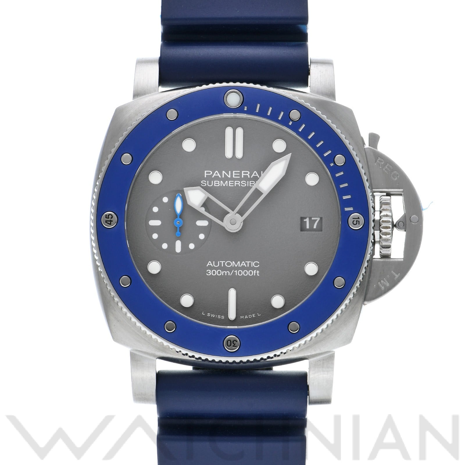サブマーシブル PAM00959 V番(2019年製造) シャークグレー パネライ OFFICINE PANERAI メンズ 【中古】