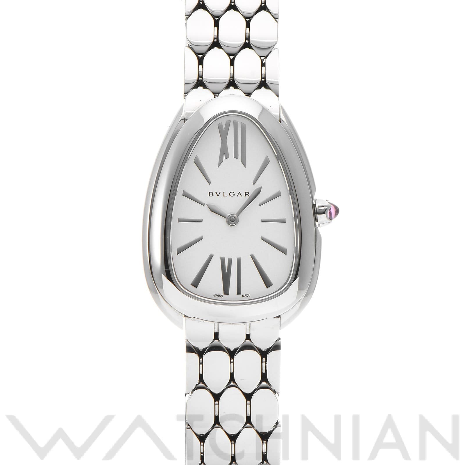 ブルガリ / BVLGARI セルペンティ セドゥットーリ SP33WSS ホワイト レディース 時計 【中古】【wristwatch】