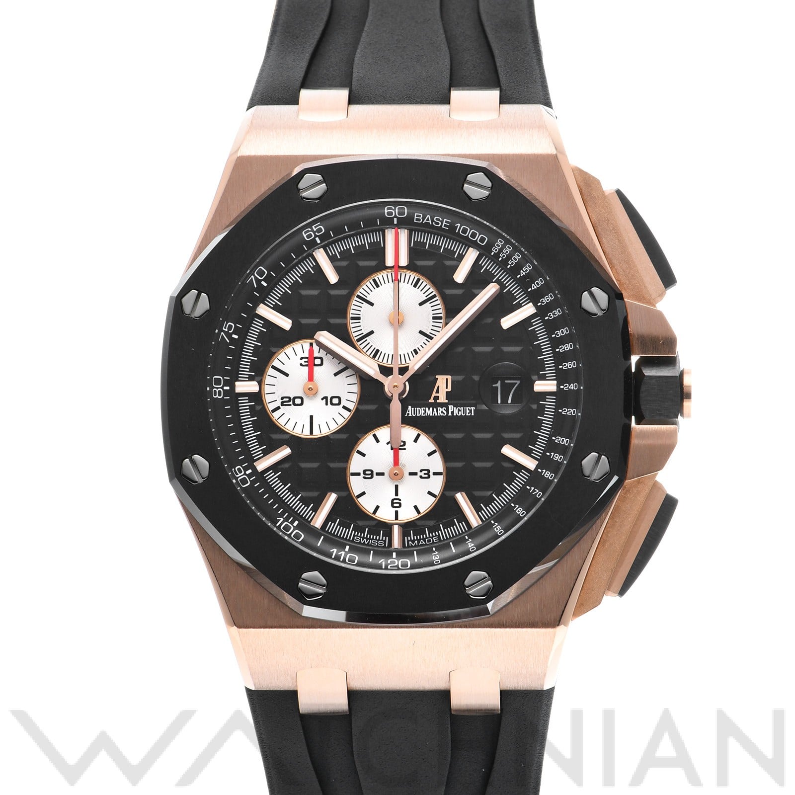 オーデマ ピゲ ロイヤルオーク オフショア クロノグラフ 26400RO.OO.A002CA.01 ブラック/シルバー メンズ 時計 【中古】【wristwatch】