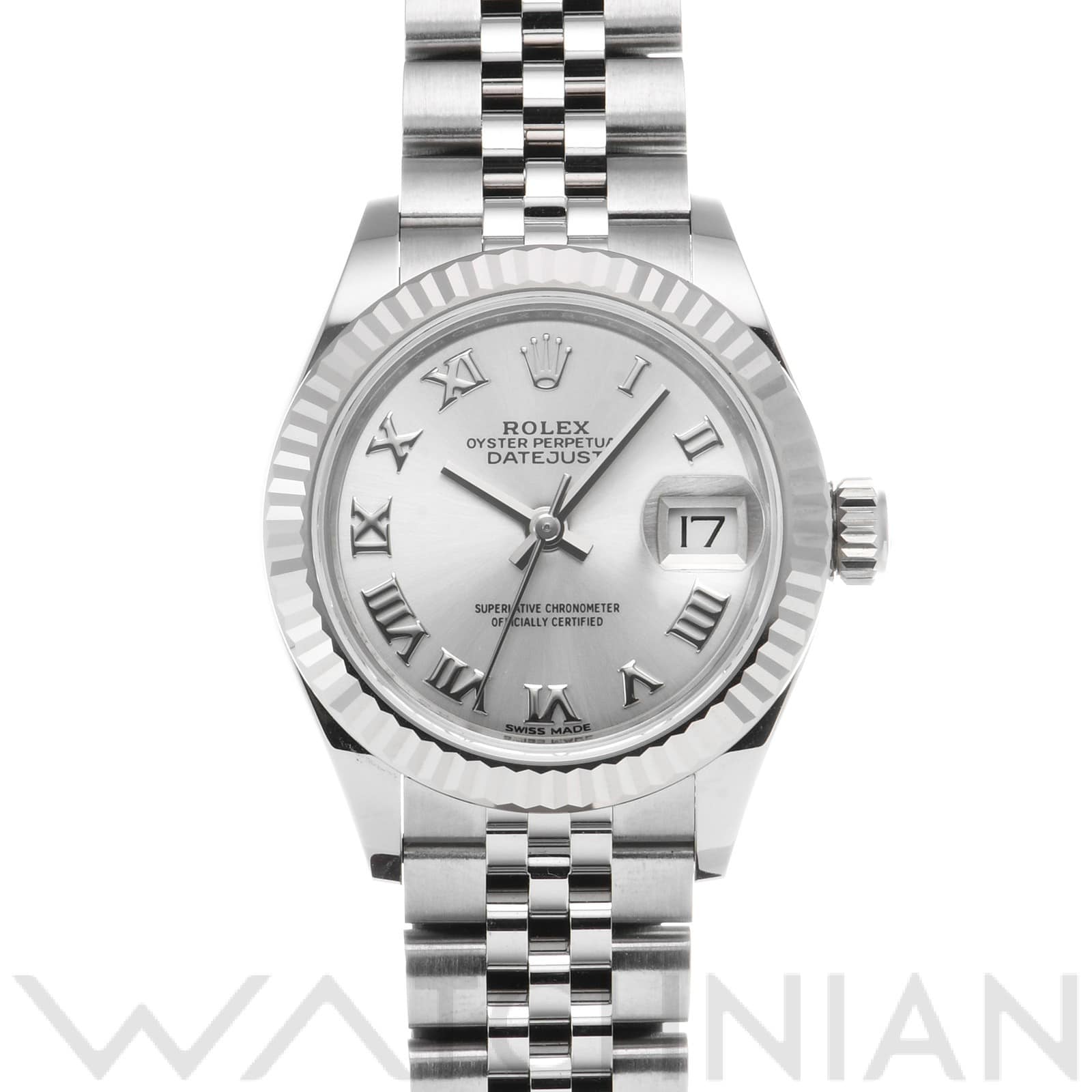 ロレックス レディ デイトジャスト 28 279174 シルバー レディース 時計 【中古】【wristwatch】