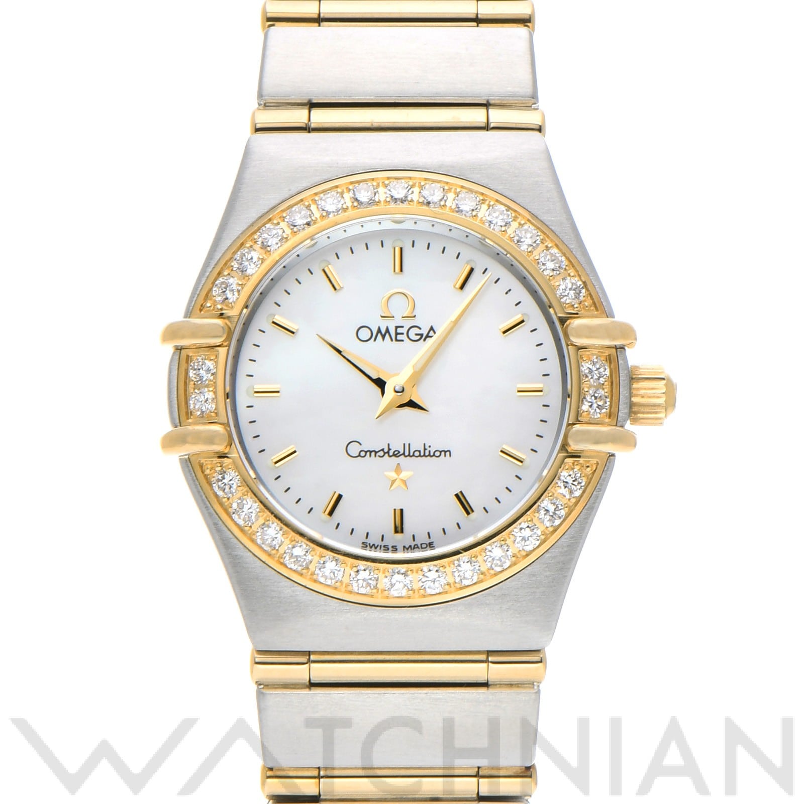 オメガ / OMEGA コンステレーション ミニ クォーツ 1267.70 ホワイトシェル レディース 時計 【中古】【wristwatch】