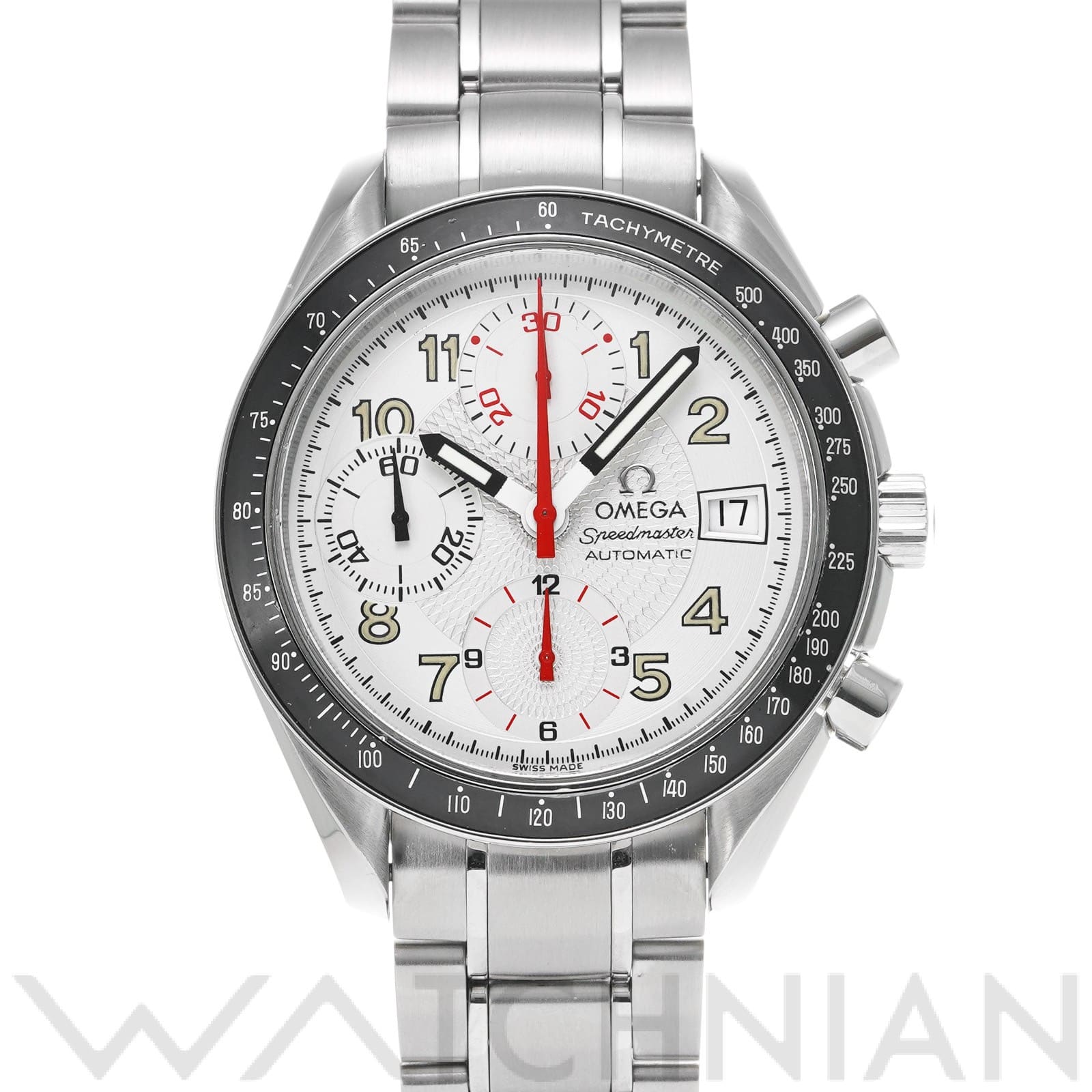 オメガ スピードマスター デイト マーク40 コスモス 3513.33 シルバー メンズ 時計 【中古】【wristwatch】