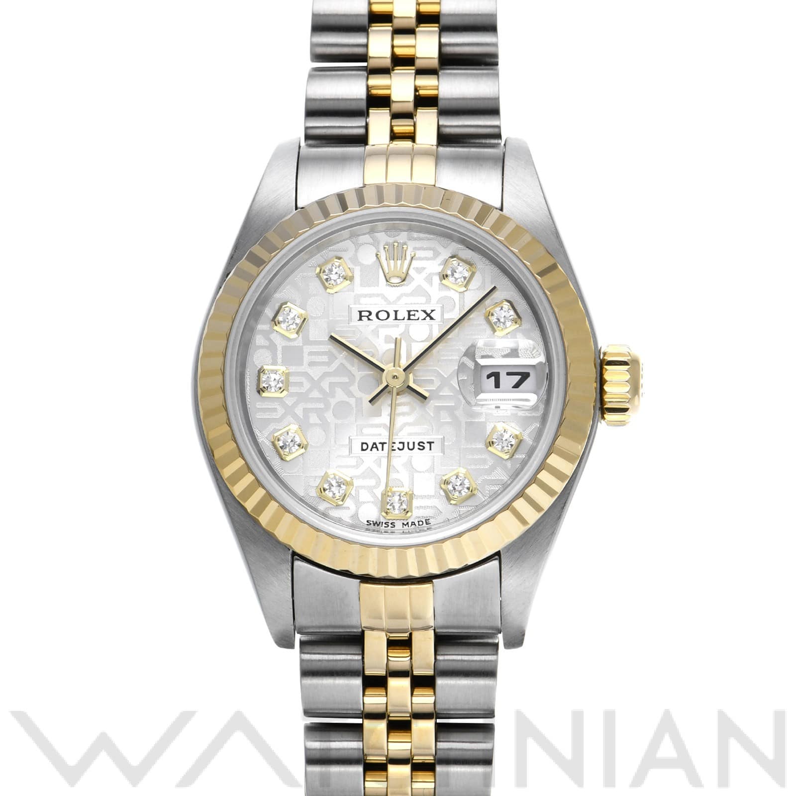 ロレックス デイトジャスト 79173G シルバーコンピュータ/ダイヤモンド レディース 時計 【中古】【wristwatch】