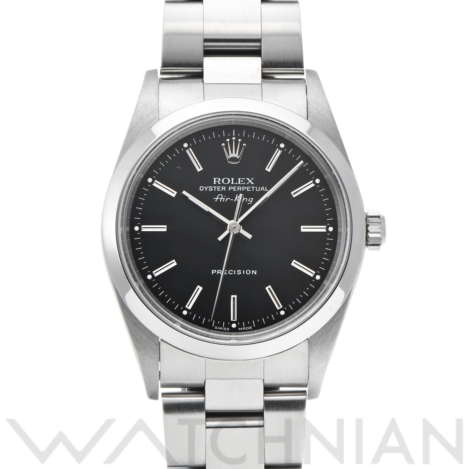 ロレックス エアキング 14000 ブラック メンズ 時計 【中古】【wristwatch】