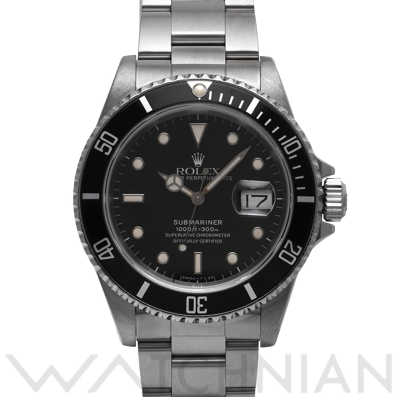 ロレックス / ROLEX サブマリーナ デイト 16610 ブラック メンズ 時計 【中古】【wristwatch】