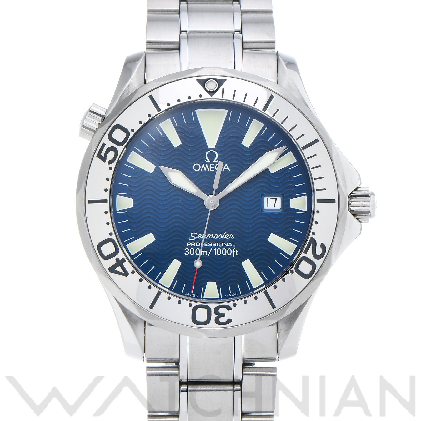 オメガ / OMEGA シーマスター プロフェッショナル 300 2265.80 ブルー メンズ 時計 【中古】【wristwatch】