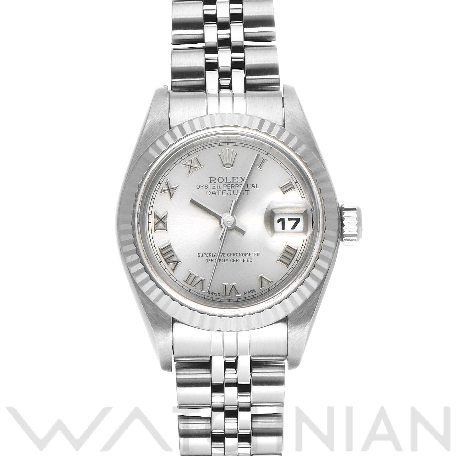 ロレックス デイトジャスト 79174 シルバー レディース 時計 【中古】【wristwatch】