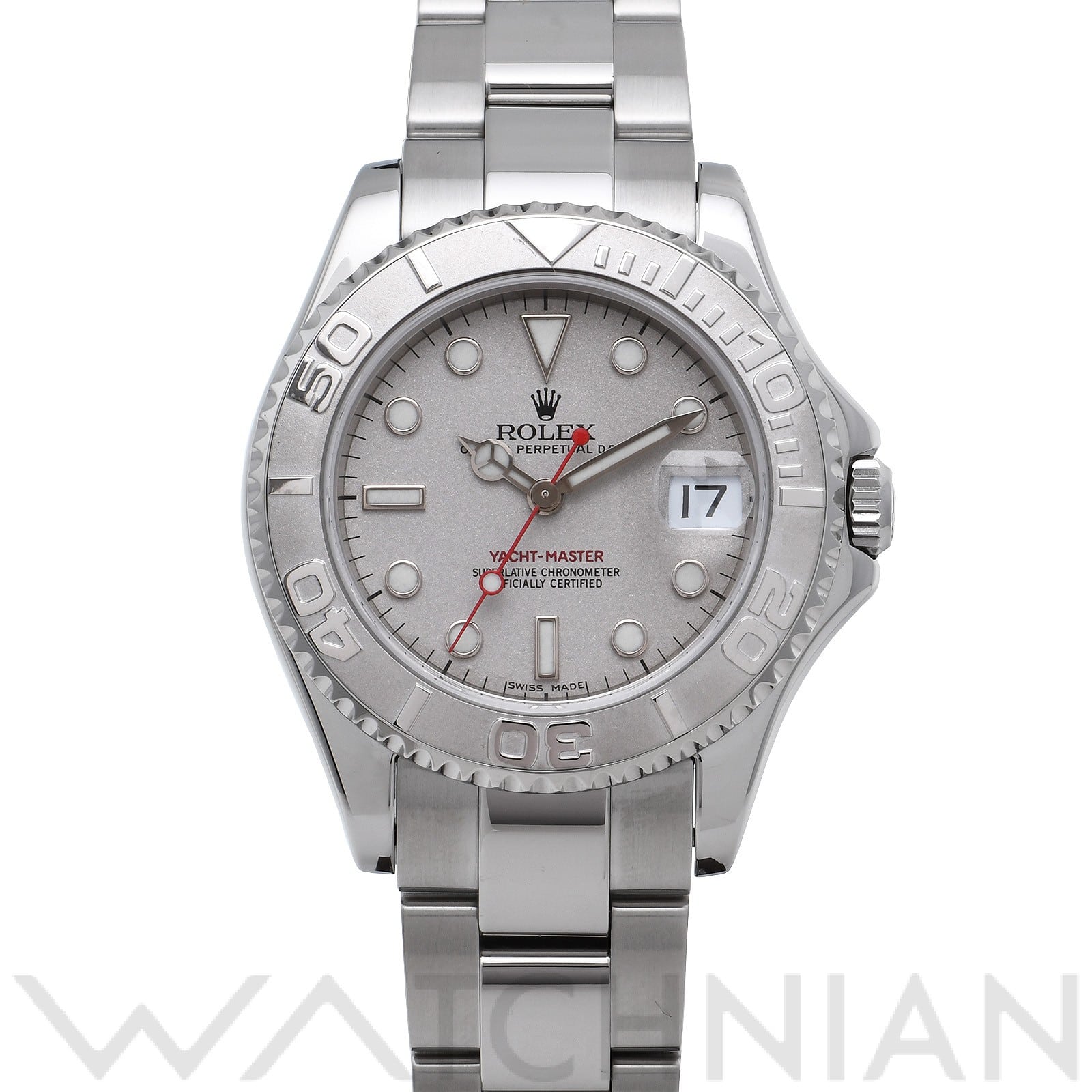 ロレックス / ROLEX ヨットマスター ロレジウム 168622 グレー ユニセックス 時計 【中古】【wristwatch】