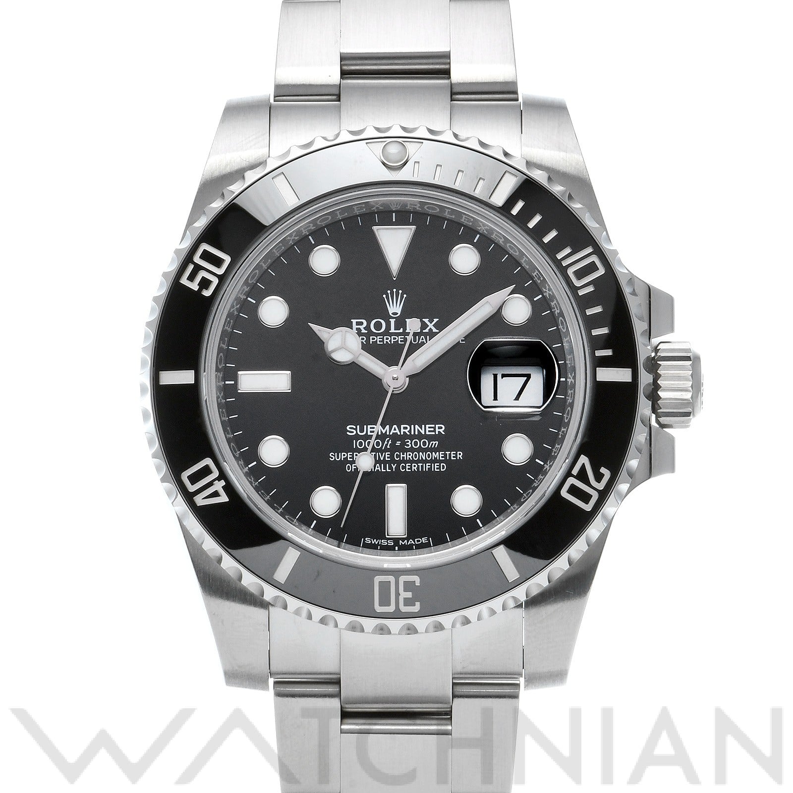 ロレックス サブマリーナ デイト 116610LN ブラック メンズ 時計 【中古】【wristwatch】