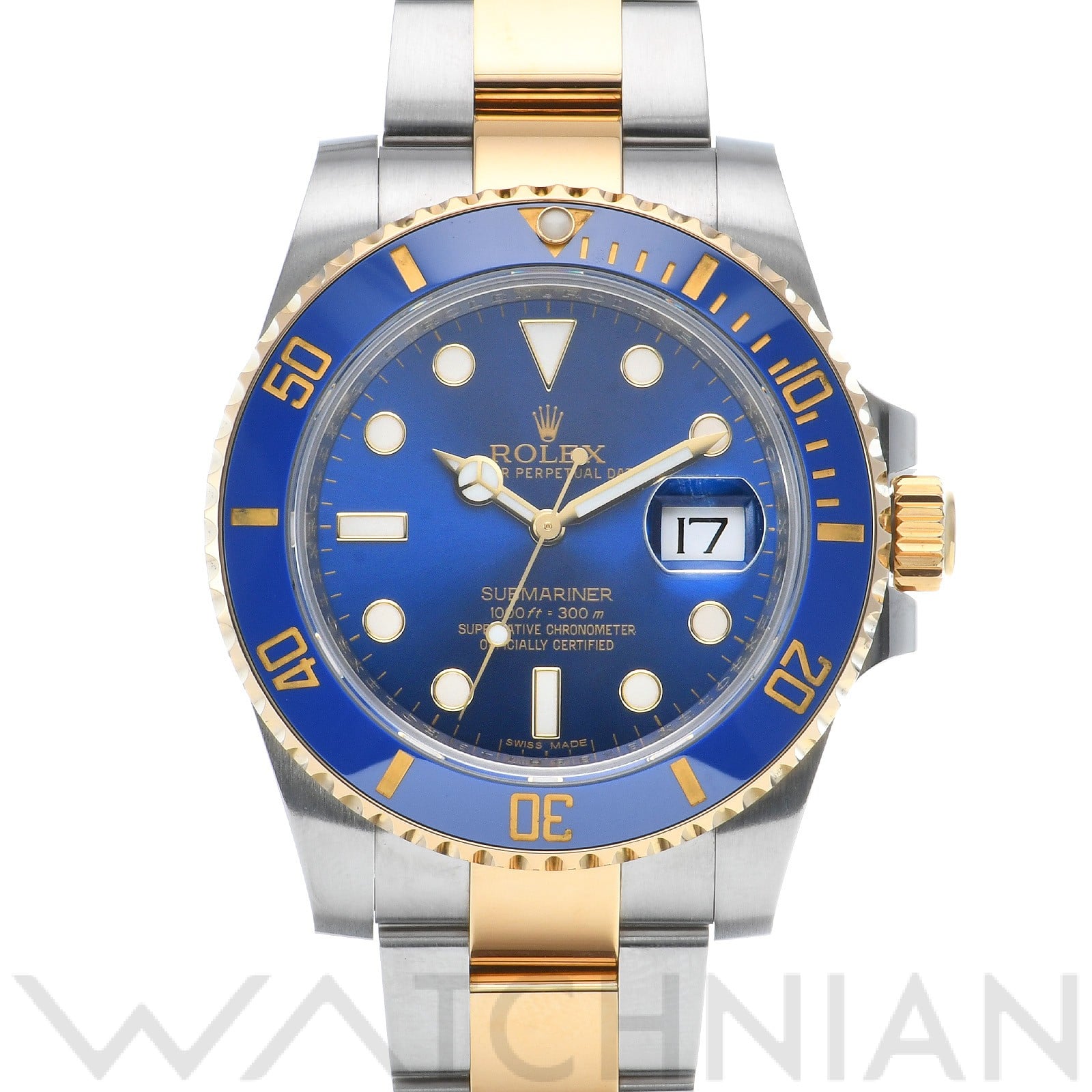 ロレックス / ROLEX サブマリーナ デイト 116613LB ブルー メンズ 時計 【中古】【wristwatch】