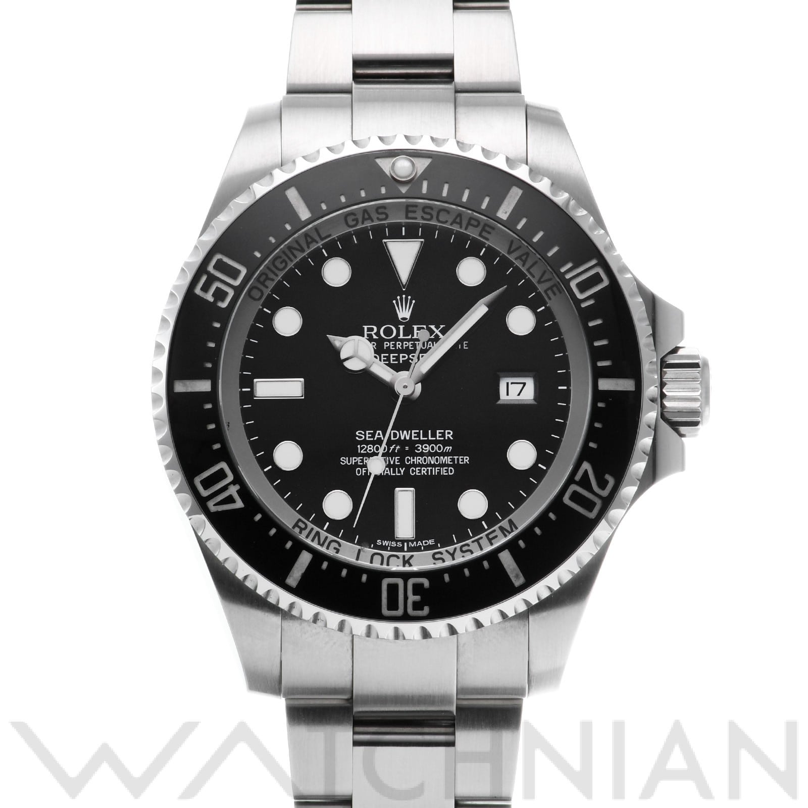 ロレックス シードゥエラー ディープシー 116660 ブラック メンズ 時計 【中古】【wristwatch】