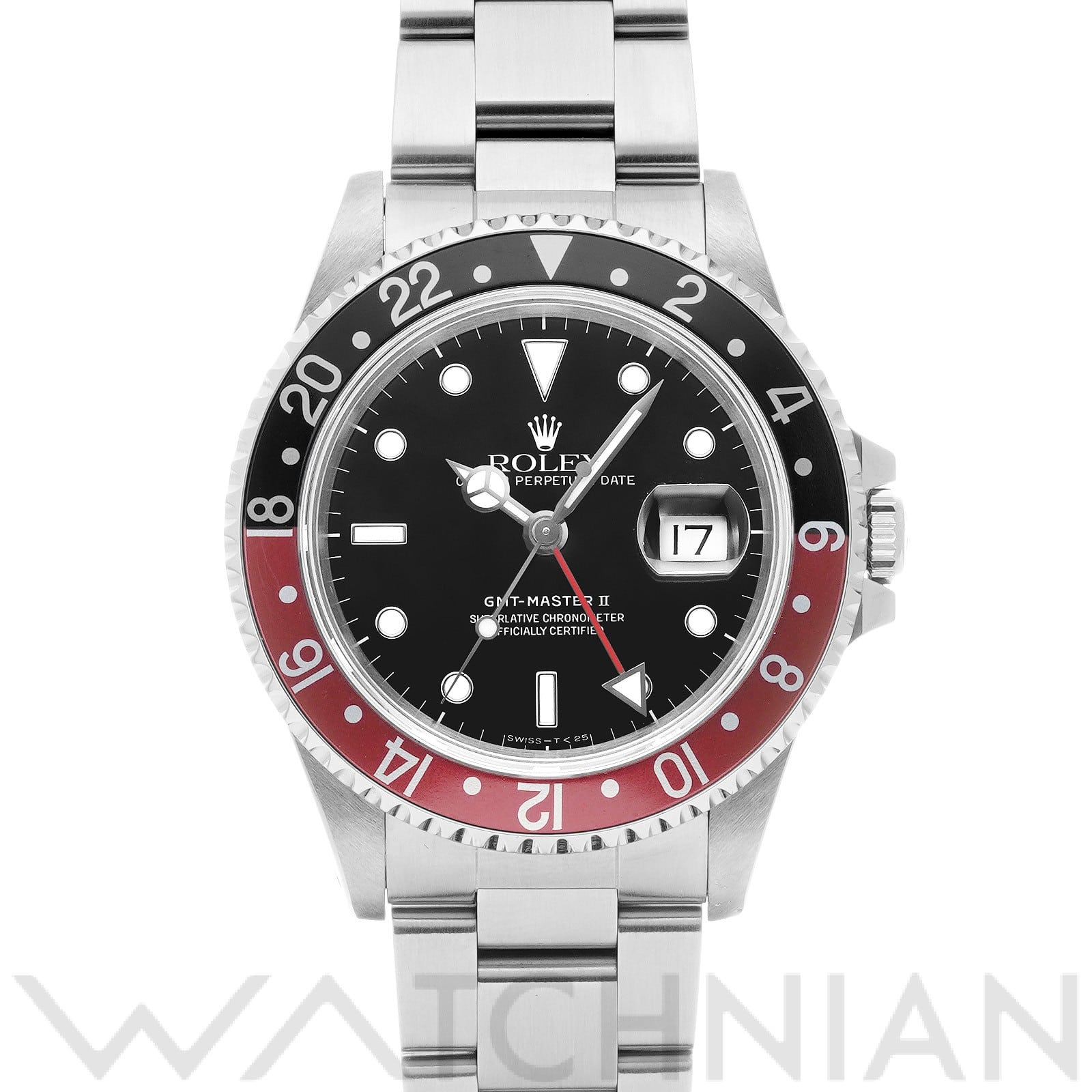 ロレックス GMTマスターII 16710 ブラック メンズ 時計 【中古】【wristwatch】