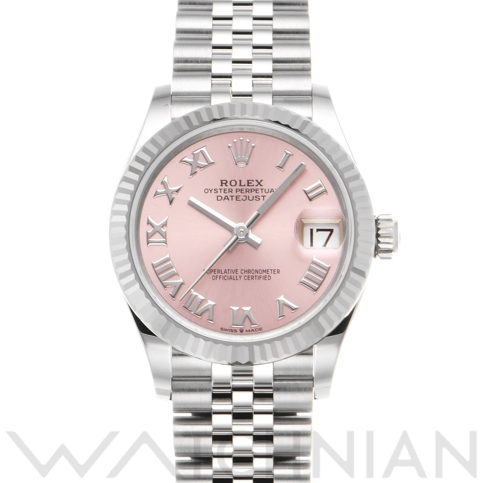 ロレックス / ROLEX デイトジャスト 31 278274 ピンク ユニセックス 時計 【中古】【wristwatch】