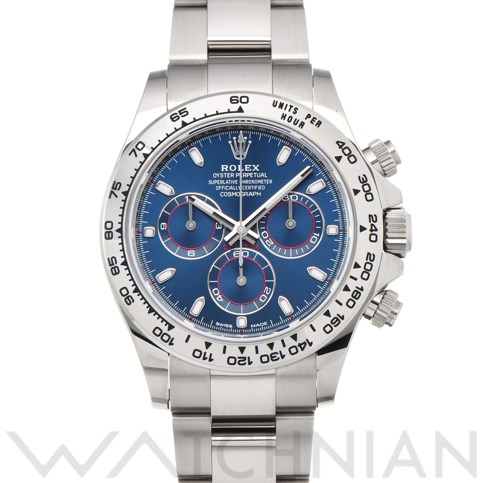 ロレックス コスモグラフ デイトナ 116509 ブライトブルー メンズ 時計 【中古】【wristwatch】