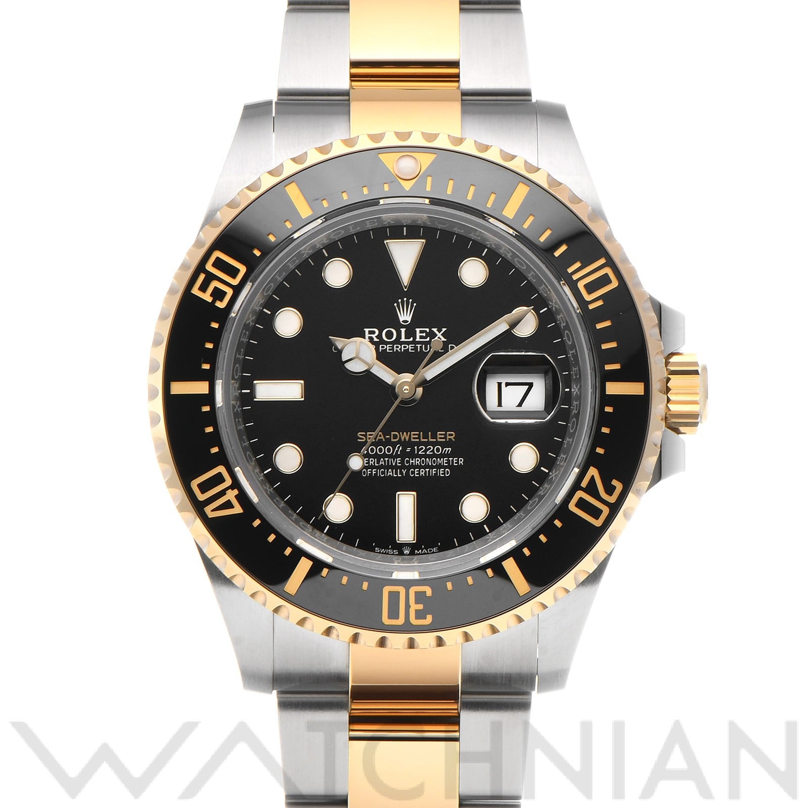 ロレックス シードゥエラー 126603 ブラック メンズ 時計 【中古】【wristwatch】