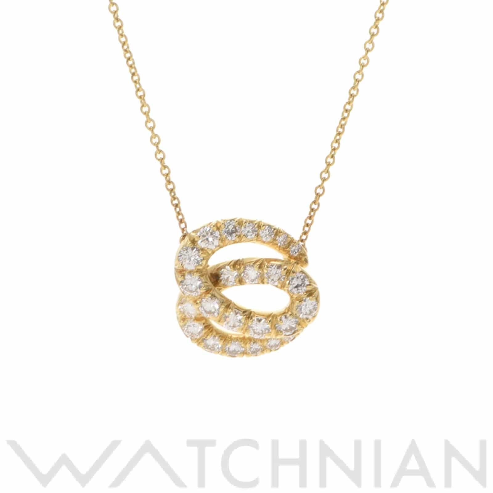 ティファニー K18YG/ダイヤ レディース ジュエリー 【中古】【jewelry】