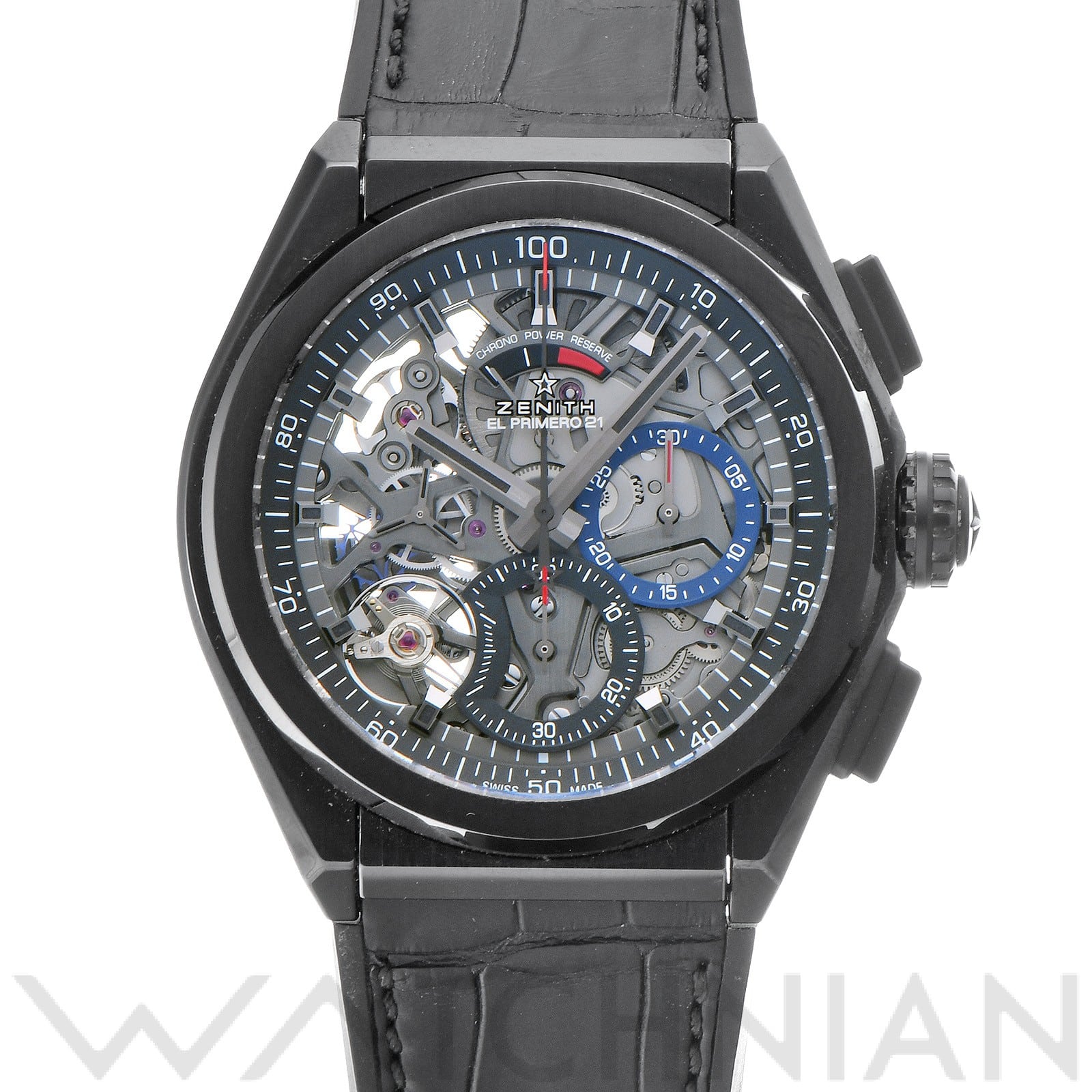 ゼニス / ZENITH デファイ エル・プリメロ 21 49.9000.9004/78.R582 スケルトン メンズ 時計 【中古】【wristwatch】