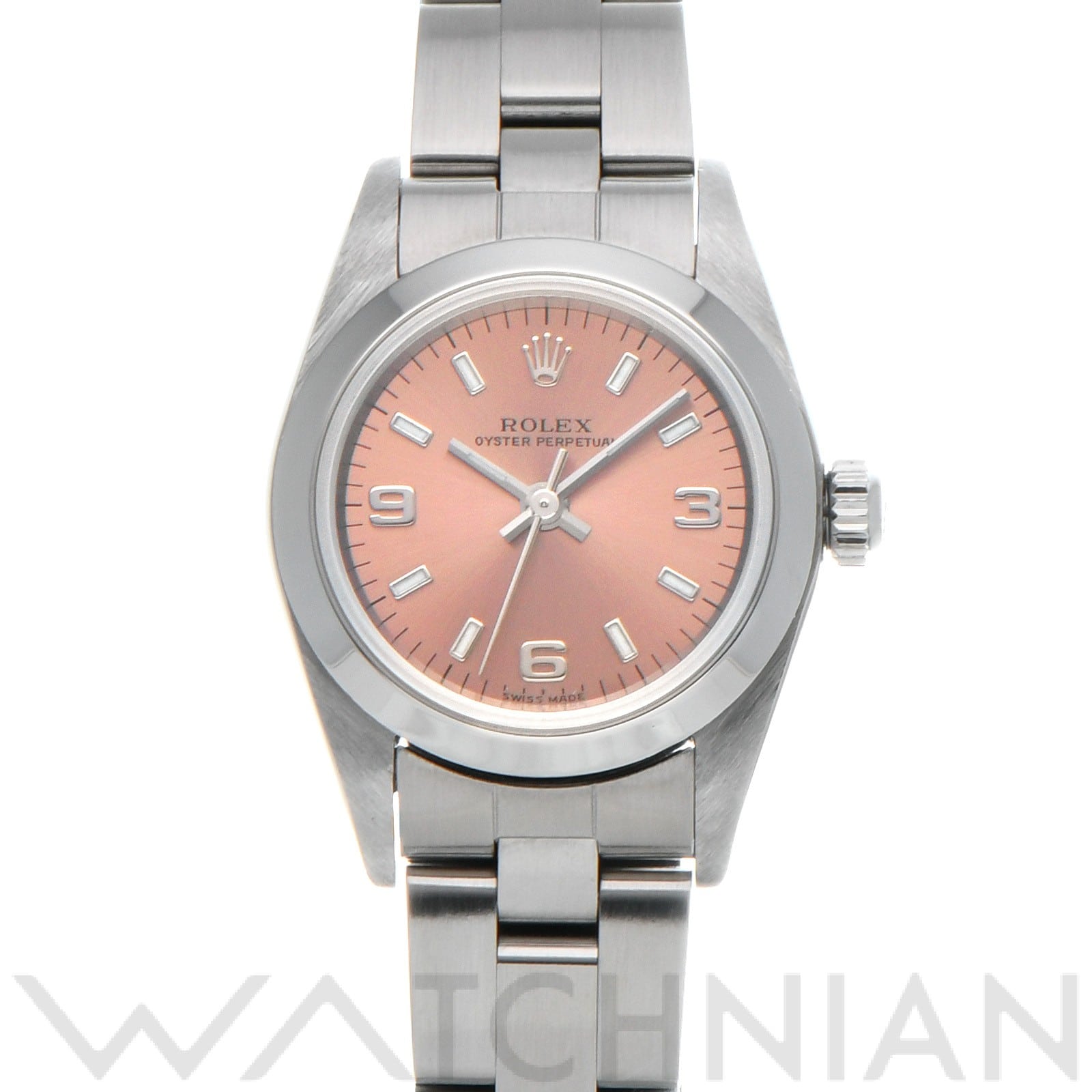 ロレックス / ROLEX オイスターパーペチュアル レディ 24 76080 ピンク レディース 時計 【中古】【wristwatch】