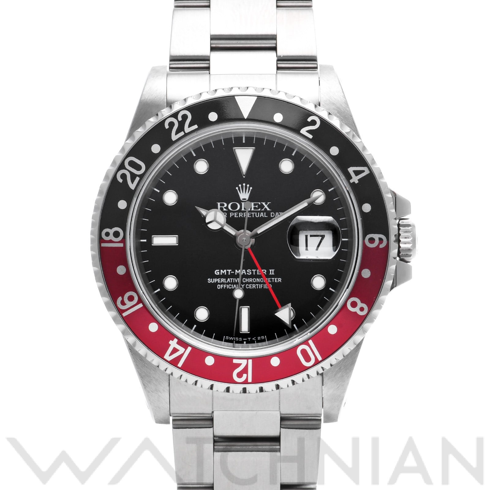 ロレックス GMTマスターII 16710 ブラック メンズ 時計 【中古】【wristwatch】