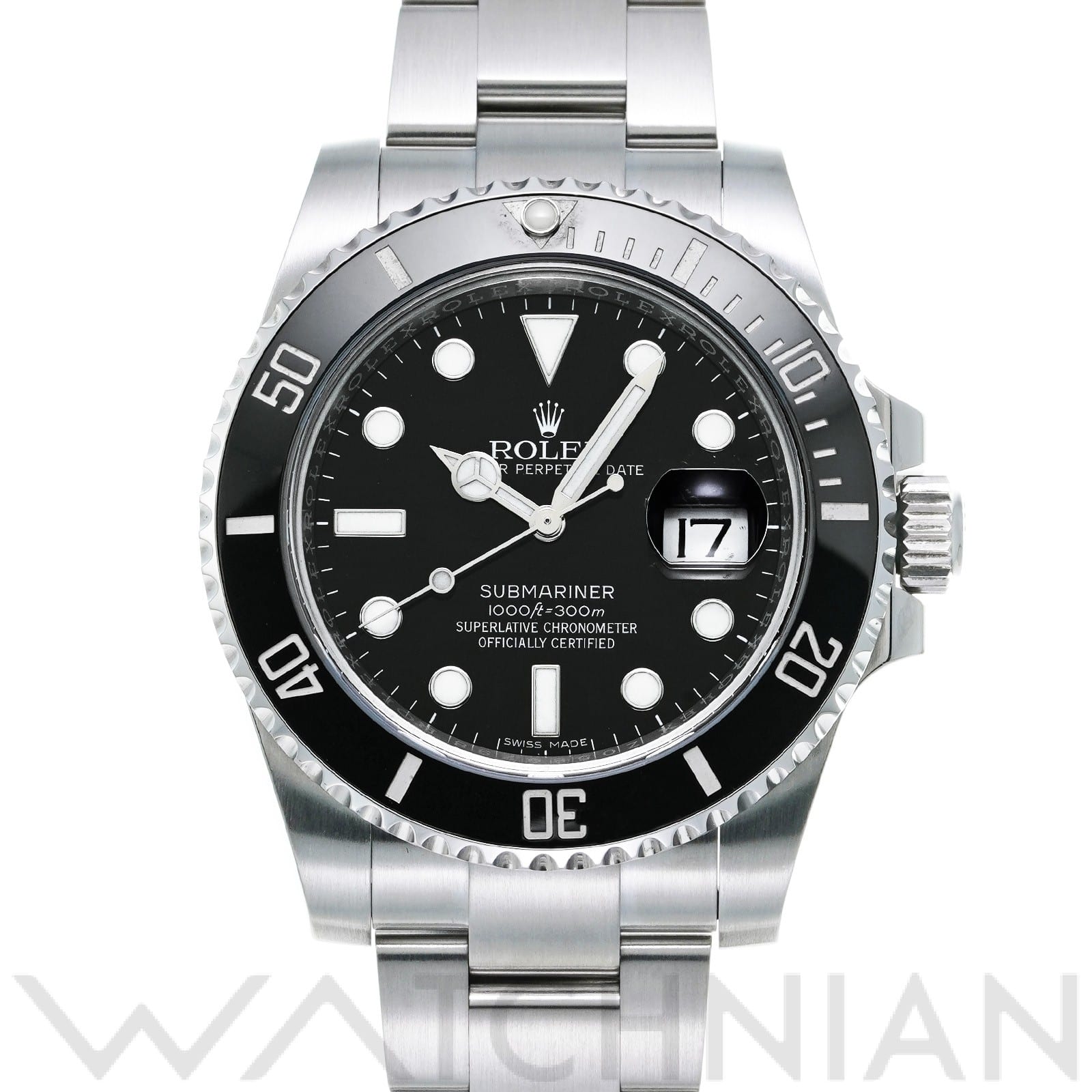 ロレックス サブマリーナ デイト 116610LN ブラック メンズ 時計 【中古】【wristwatch】