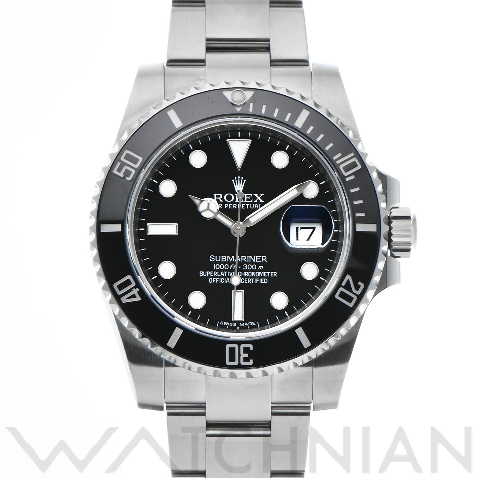 ロレックス サブマリーナ デイト 116610LN ブラック メンズ 時計 【中古】【wristwatch】