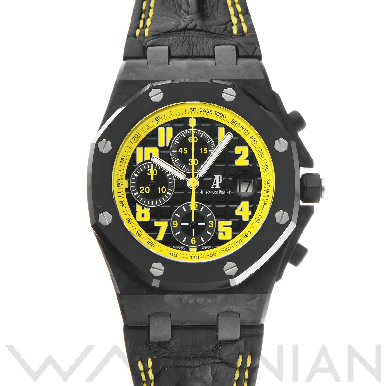 オーデマ ピゲ ロイヤルオーク オフショア クロノグラフ バンブルビー 26176FO.OO.D101CR.02 ブラック メンズ 時計 【中古】【wristwatch】