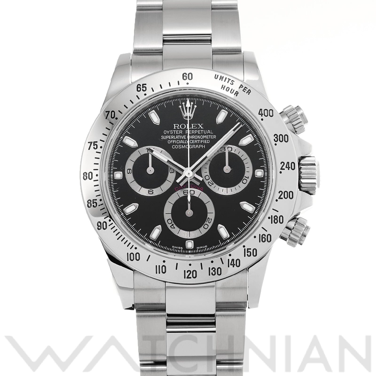 ロレックス コスモグラフ デイトナ 116520 ブラック メンズ 時計 【中古】【wristwatch】