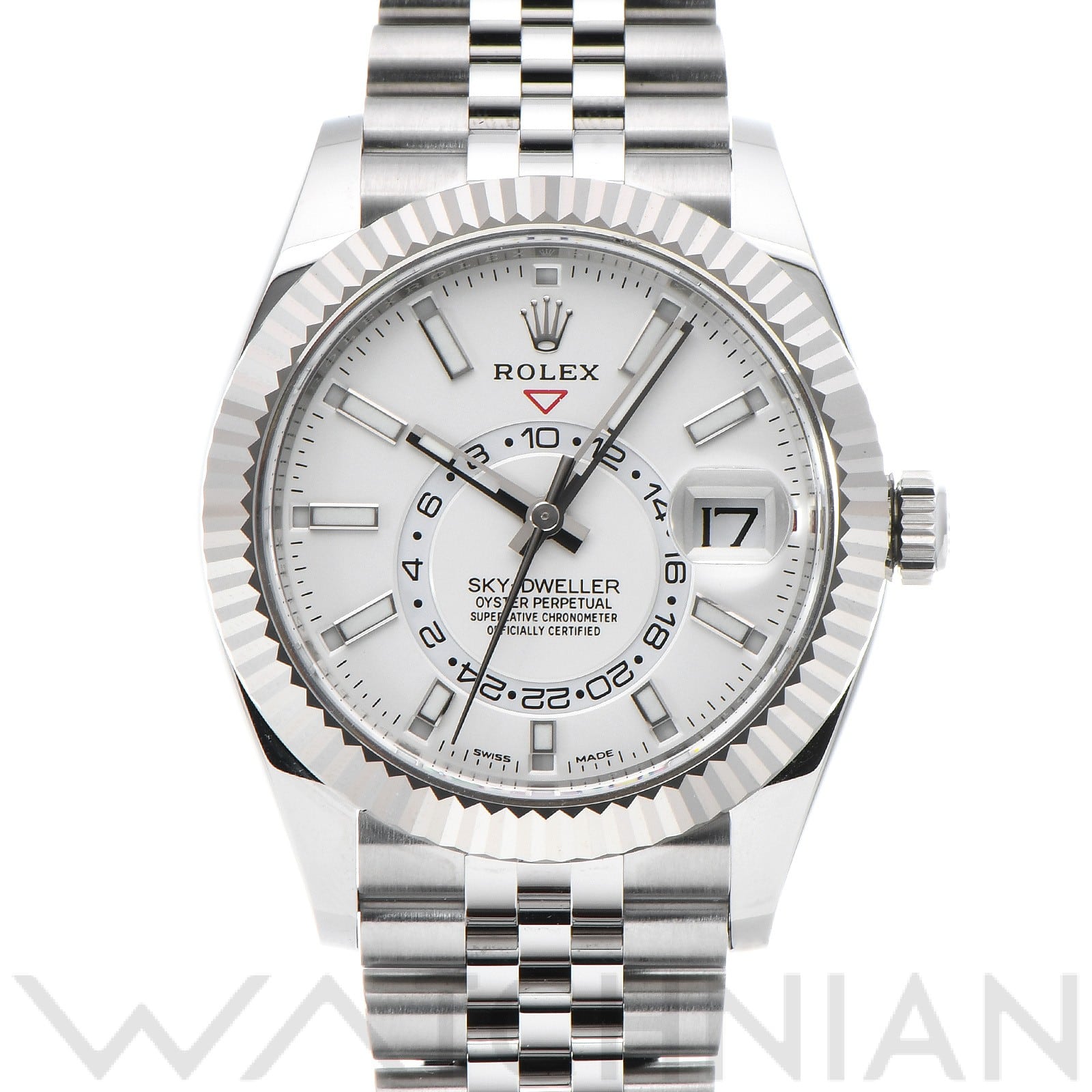 ロレックス / ROLEX スカイドゥエラー 326934 ホワイト メンズ 時計 【中古】【wristwatch】