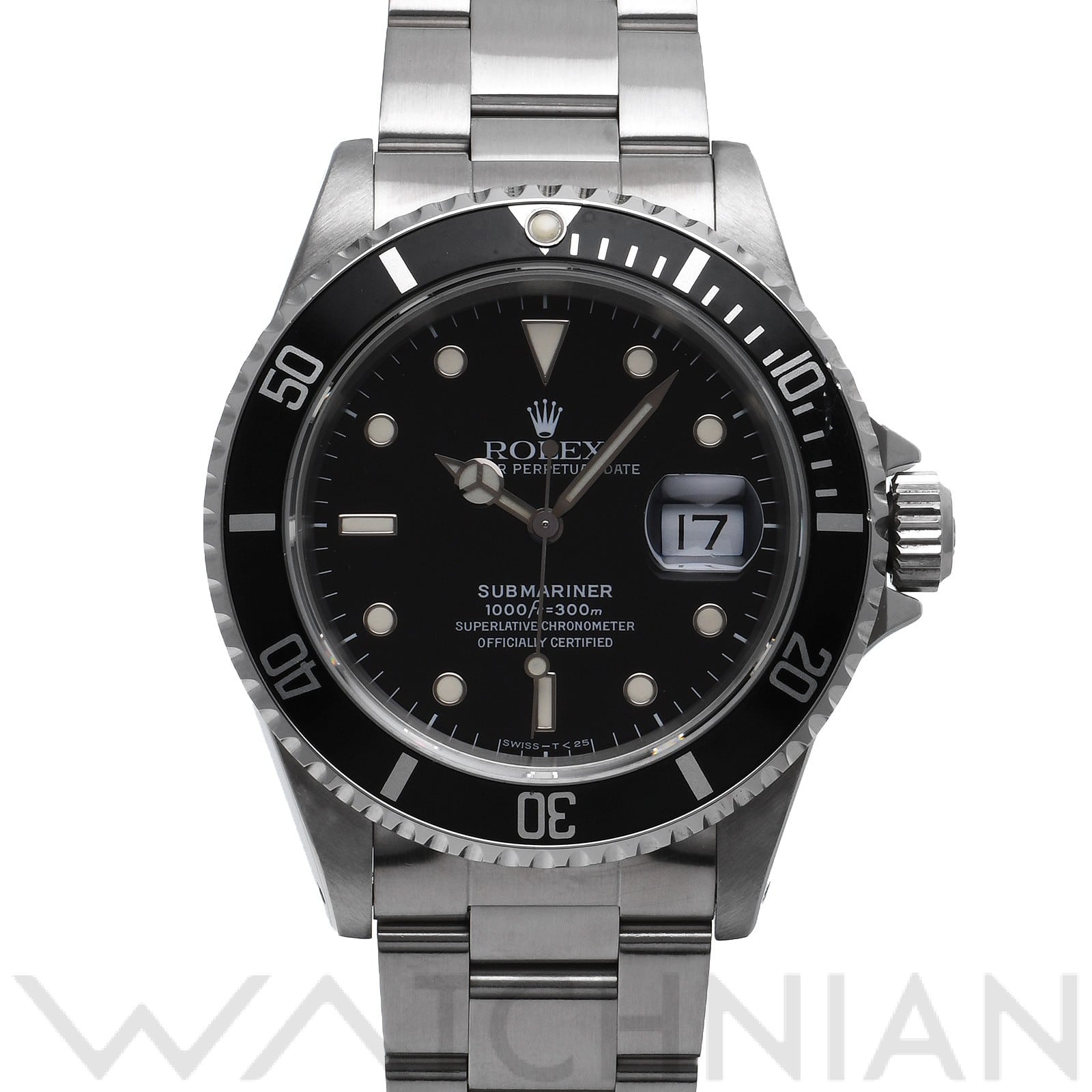 ロレックス / ROLEX サブマリーナ デイト 16610 ブラック メンズ 時計 【中古】【wristwatch】