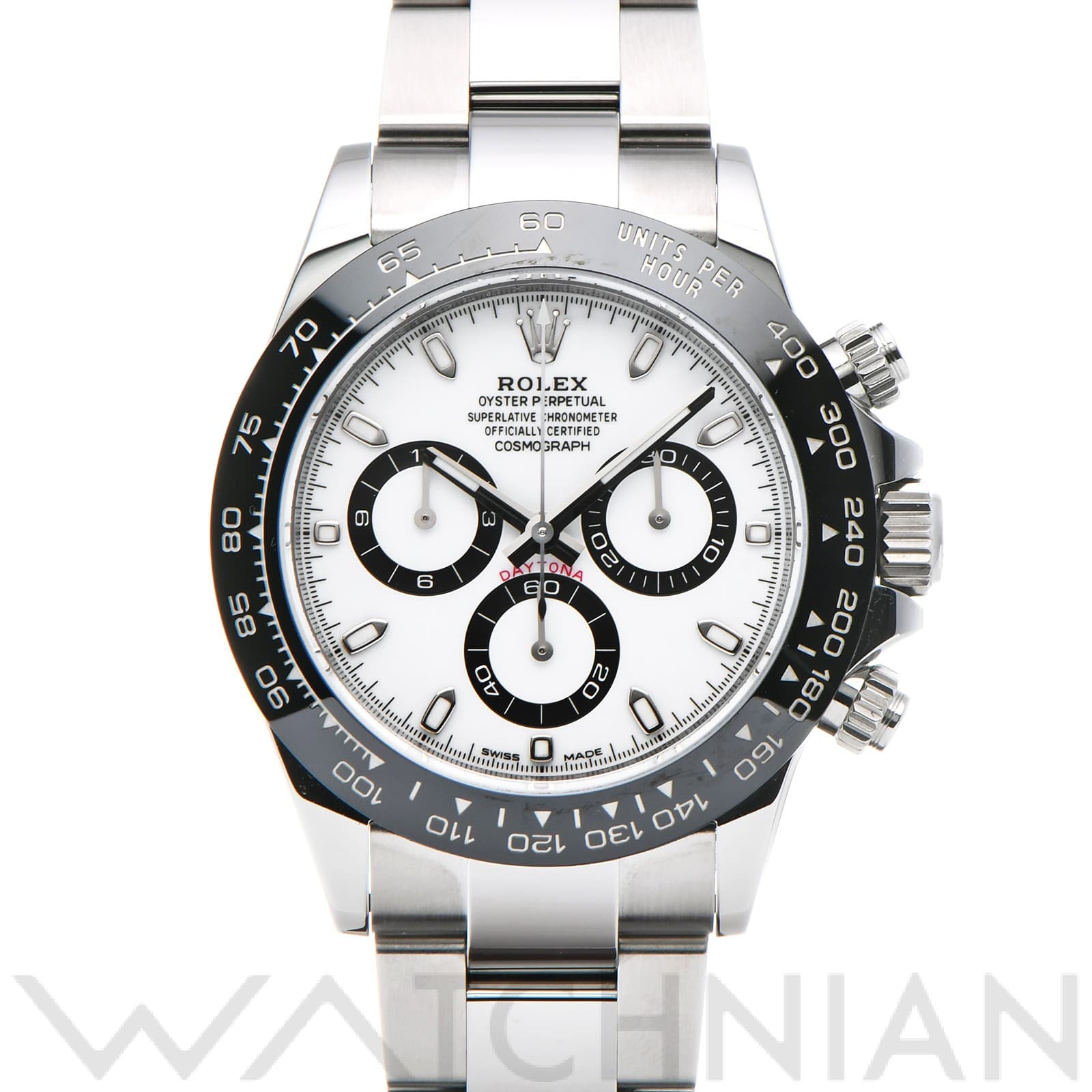 ロレックス コスモグラフ デイトナ 116500LN ホワイト メンズ 時計 【中古】【wristwatch】