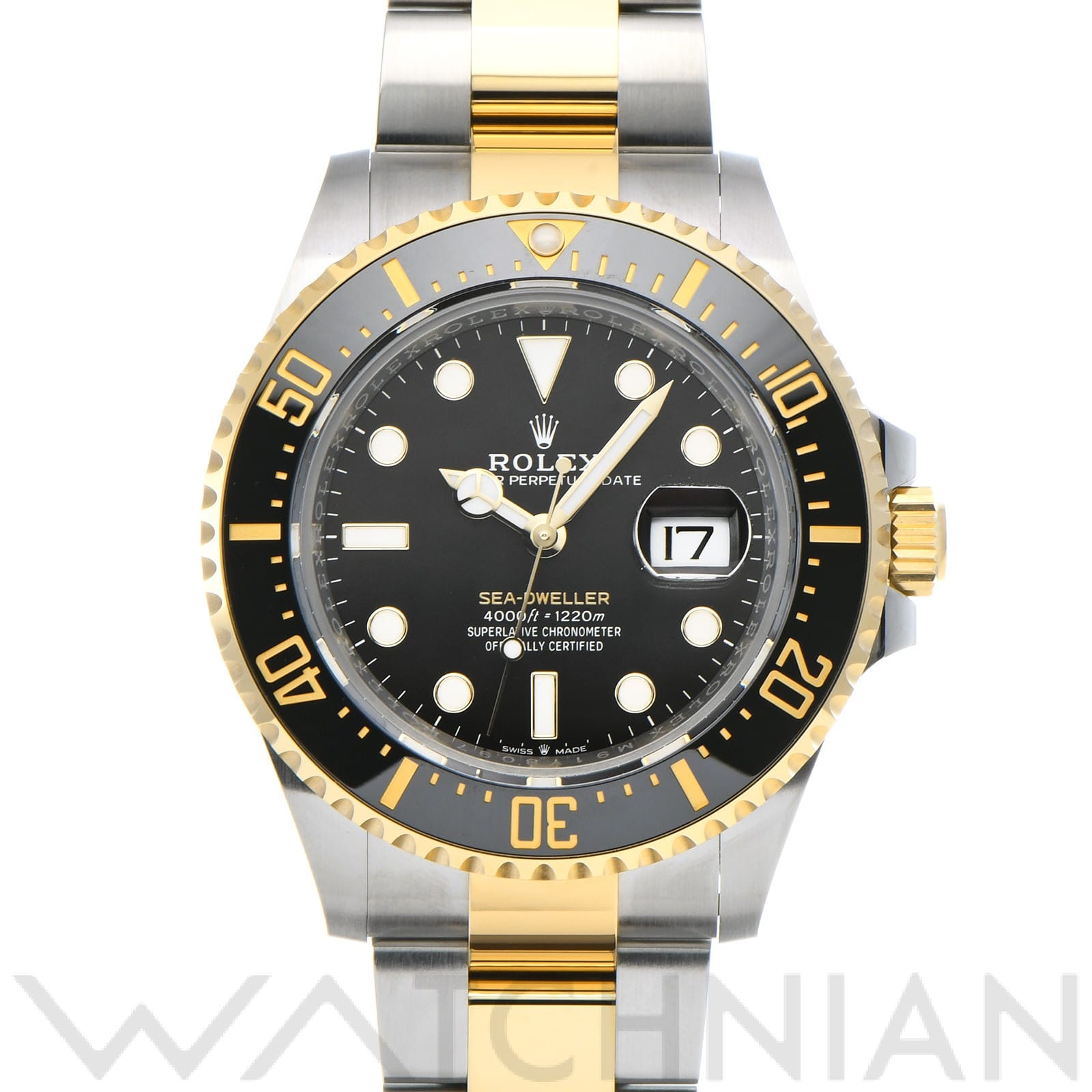 ロレックス シードゥエラー 126603 ブラック メンズ 時計 【中古】【wristwatch】