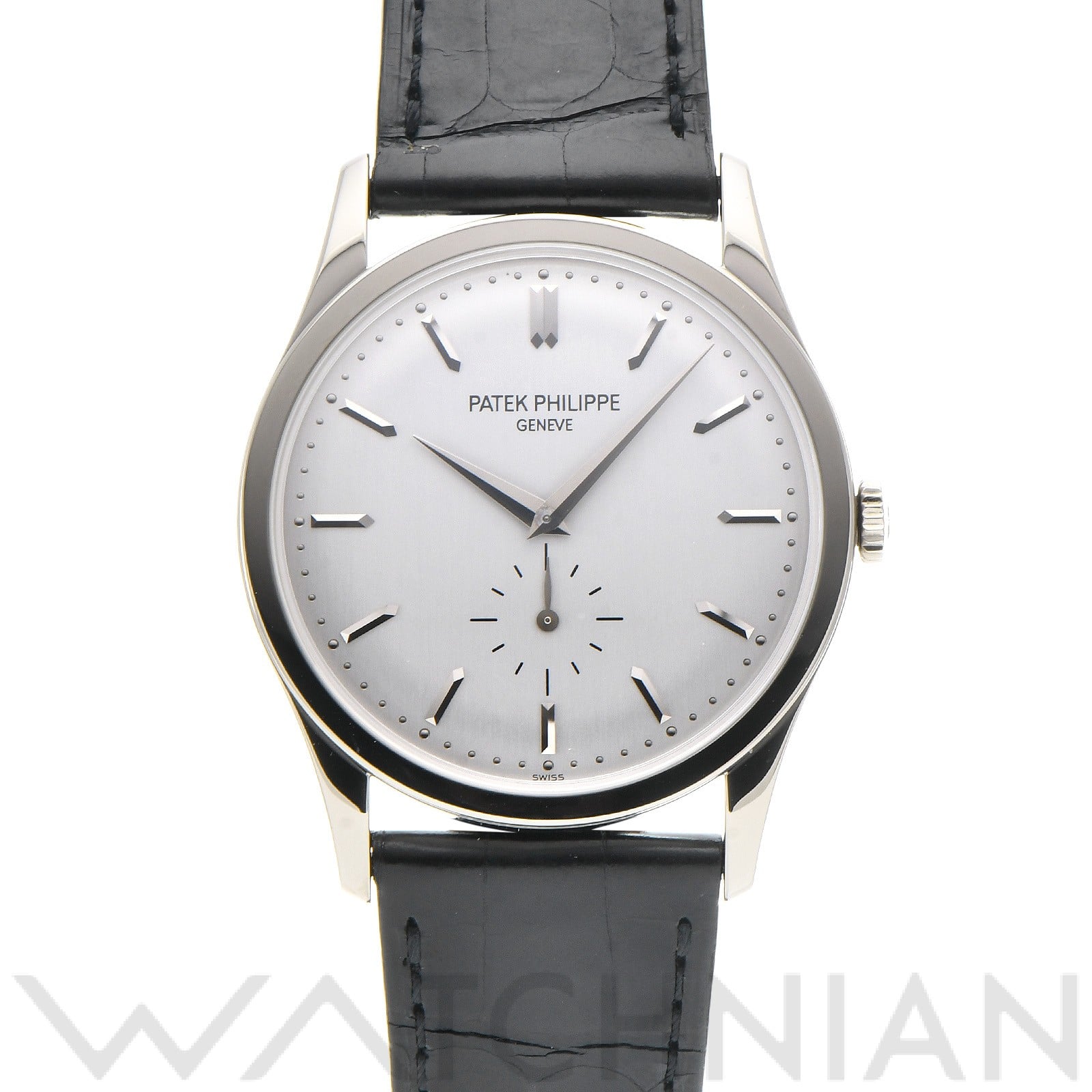 パテック フィリップ / PATEK PHILIPPE カラトラバ 5196G-001 グレー メンズ 時計 【中古】【wristwatch】