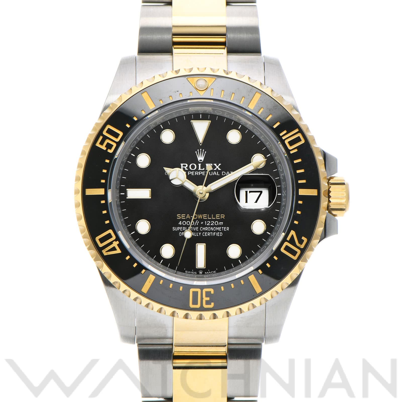 ロレックス シードゥエラー 126603 ブラック メンズ 時計 【中古】【wristwatch】