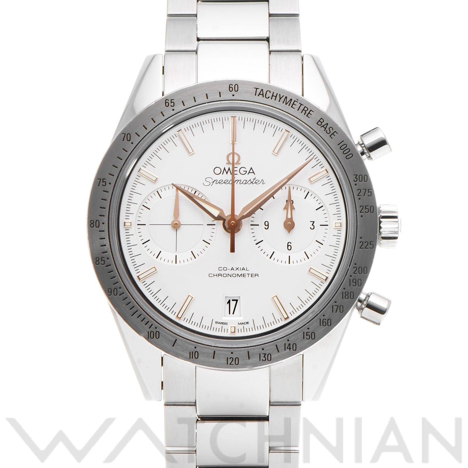 オメガ / OMEGA スピードマスター '57 コーアクシャル 331.10.42.51.02.002 シルバー メンズ 時計 【中古】【wristwatch】