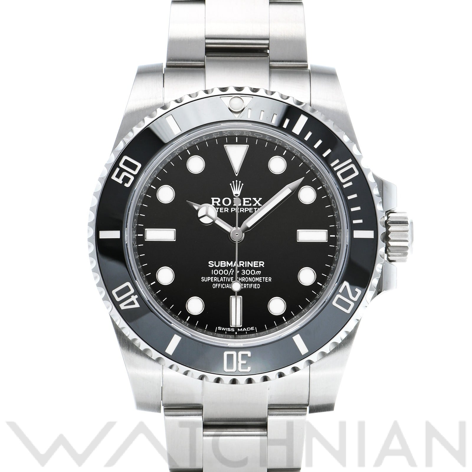 ロレックス サブマリーナ 114060 ブラック メンズ 時計 【中古】【wristwatch】