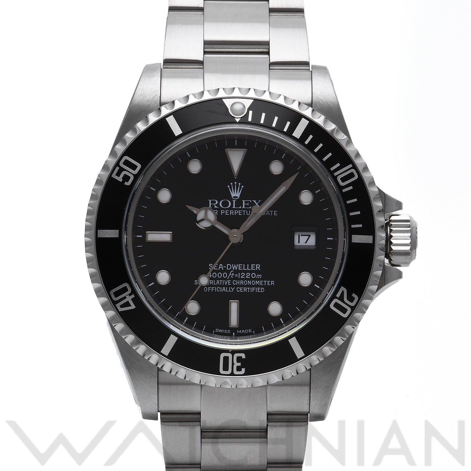 ロレックス シードゥエラー 16600 ブラック メンズ 時計 【中古】【wristwatch】