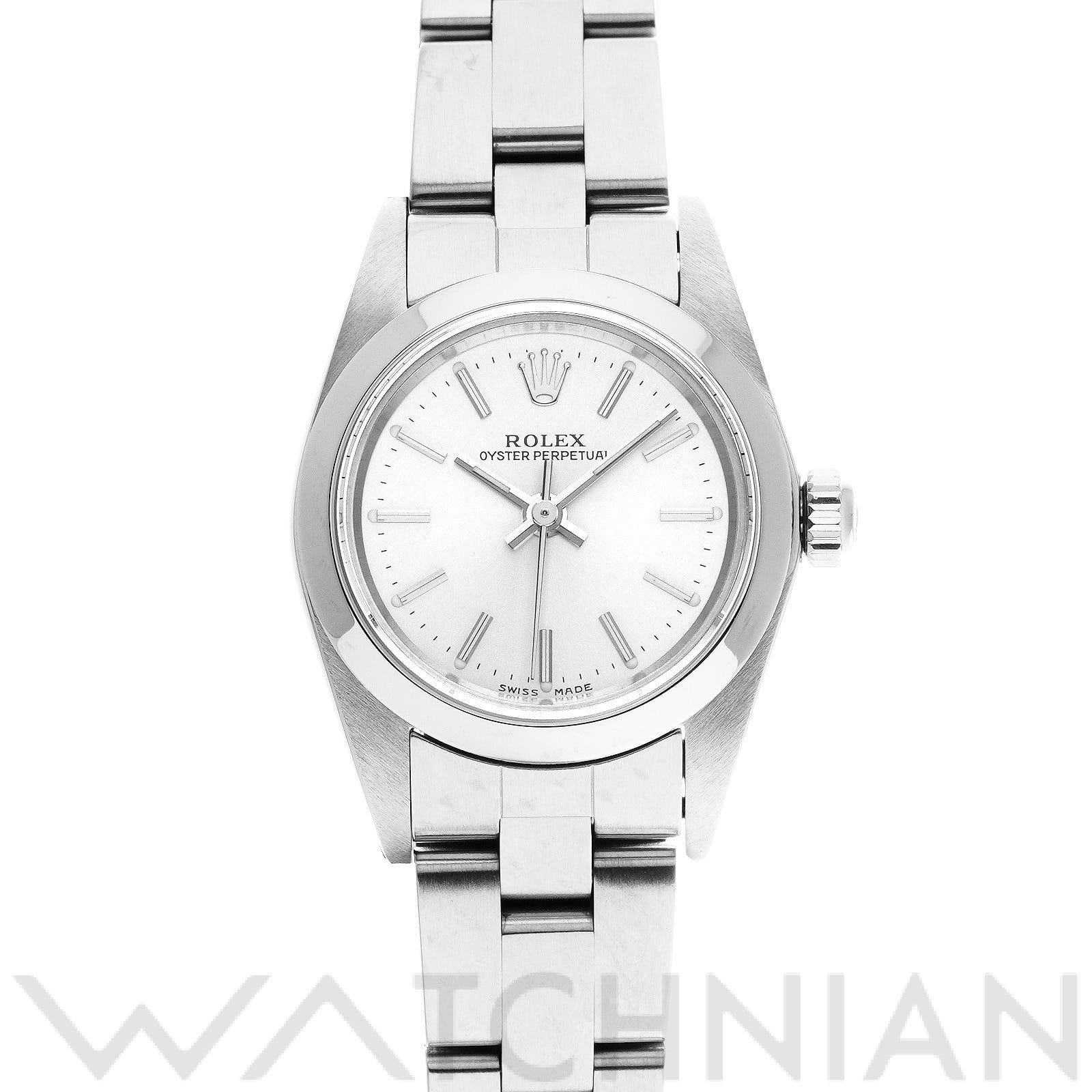 ロレックス / ROLEX オイスターパーペチュアル 76080 シルバー レディース 時計 【中古】【wristwatch】