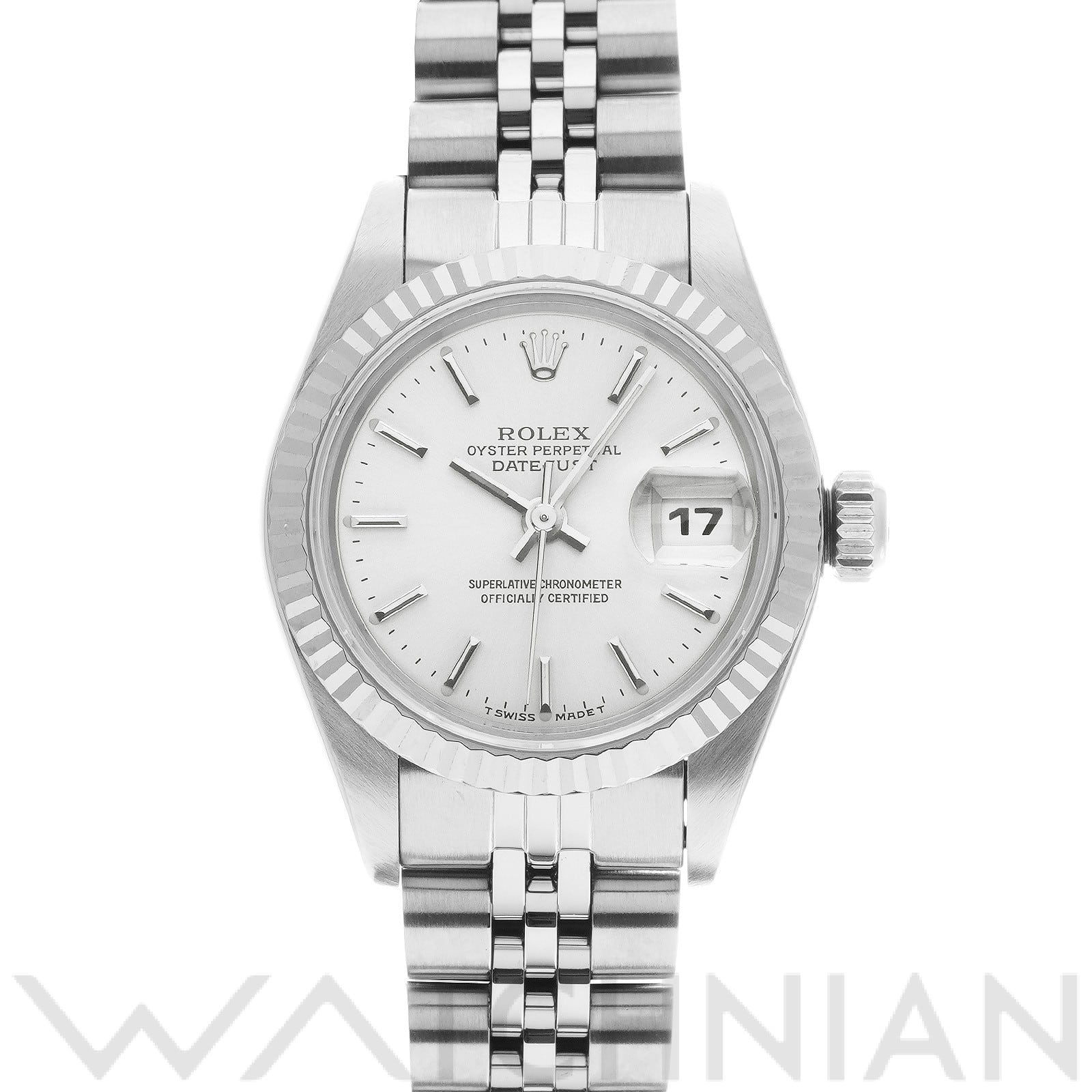 ロレックス デイトジャスト 26 69174 シルバー レディース 時計 【中古】【wristwatch】