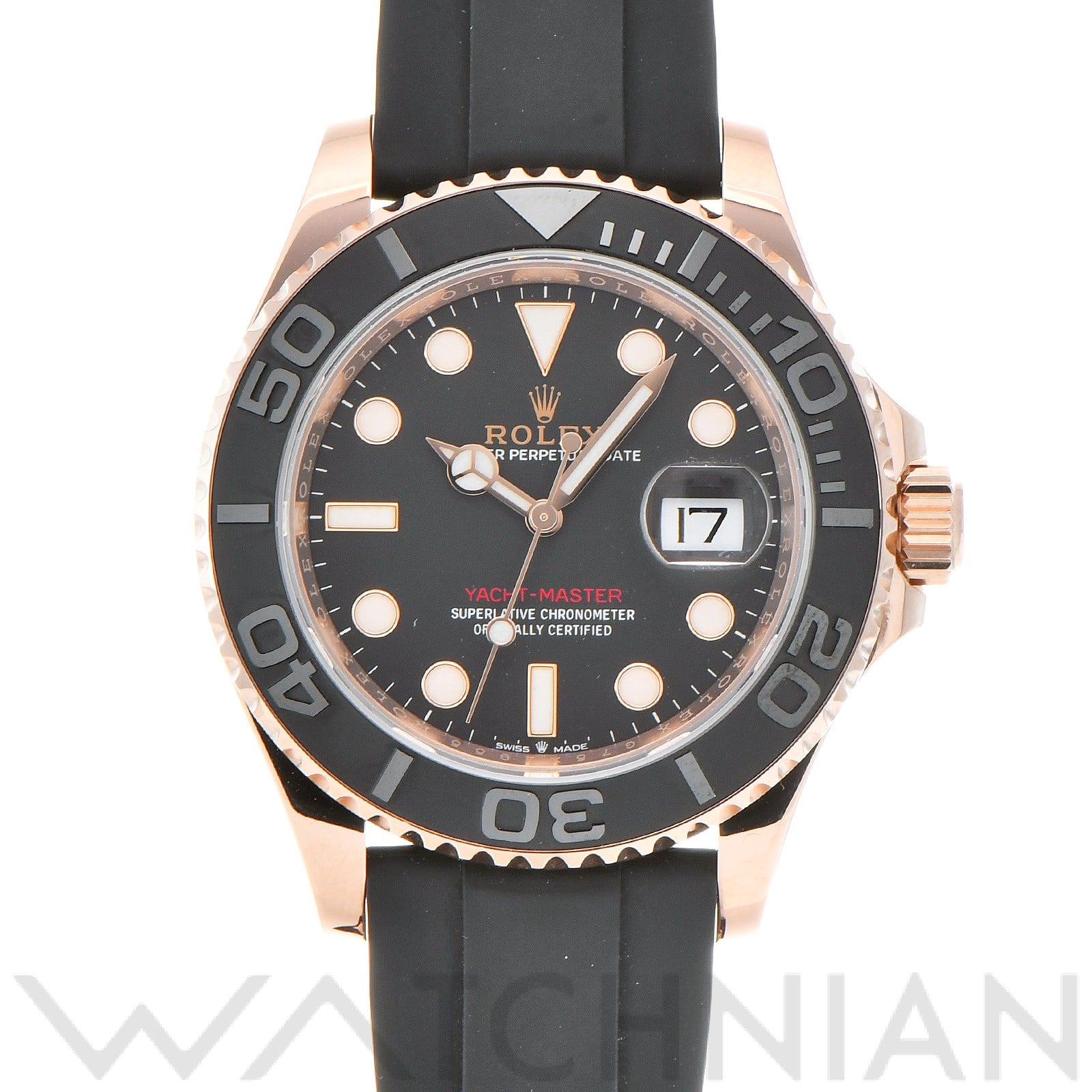 ヨットマスター 40 126655 ランダムシリアル インテンスブラック ロレックス ROLEX メンズ 【中古】