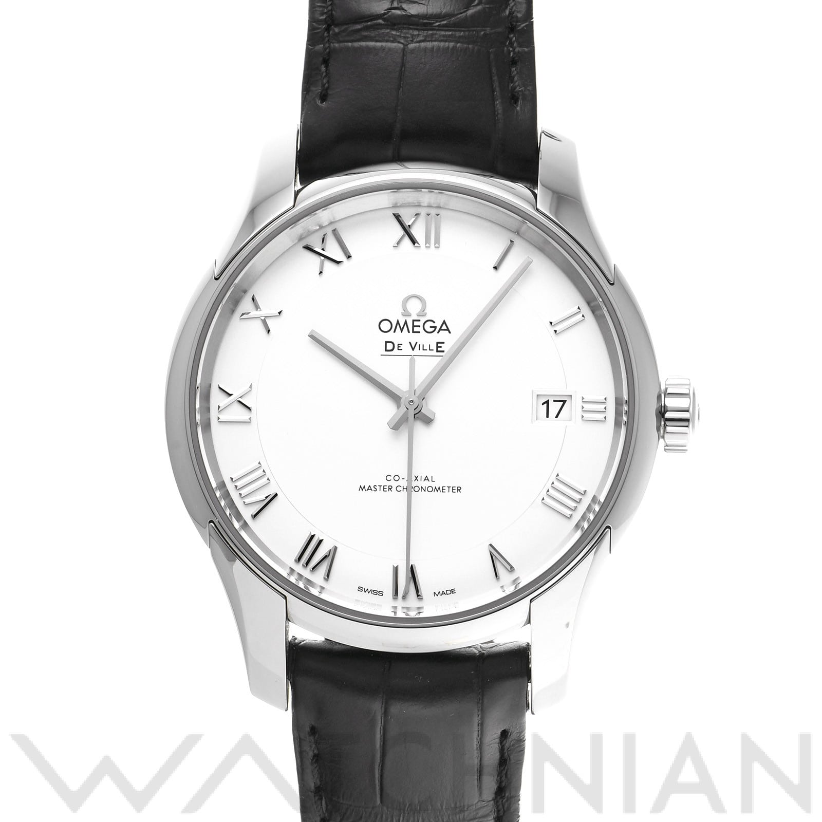 オメガ / OMEGA デ・ヴィル アワービジョン コーアクシャル マスタークロノメーター 433.13.41.21.02.001 シルバー メンズ 時計 【中古】【wristwatch】